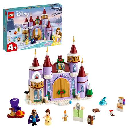Конструктор LEGO Disney Princess Зимний праздник в замке Белль блочный