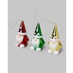 Ёлочные украшения FUTURINO Home Гномы 3 шт.
