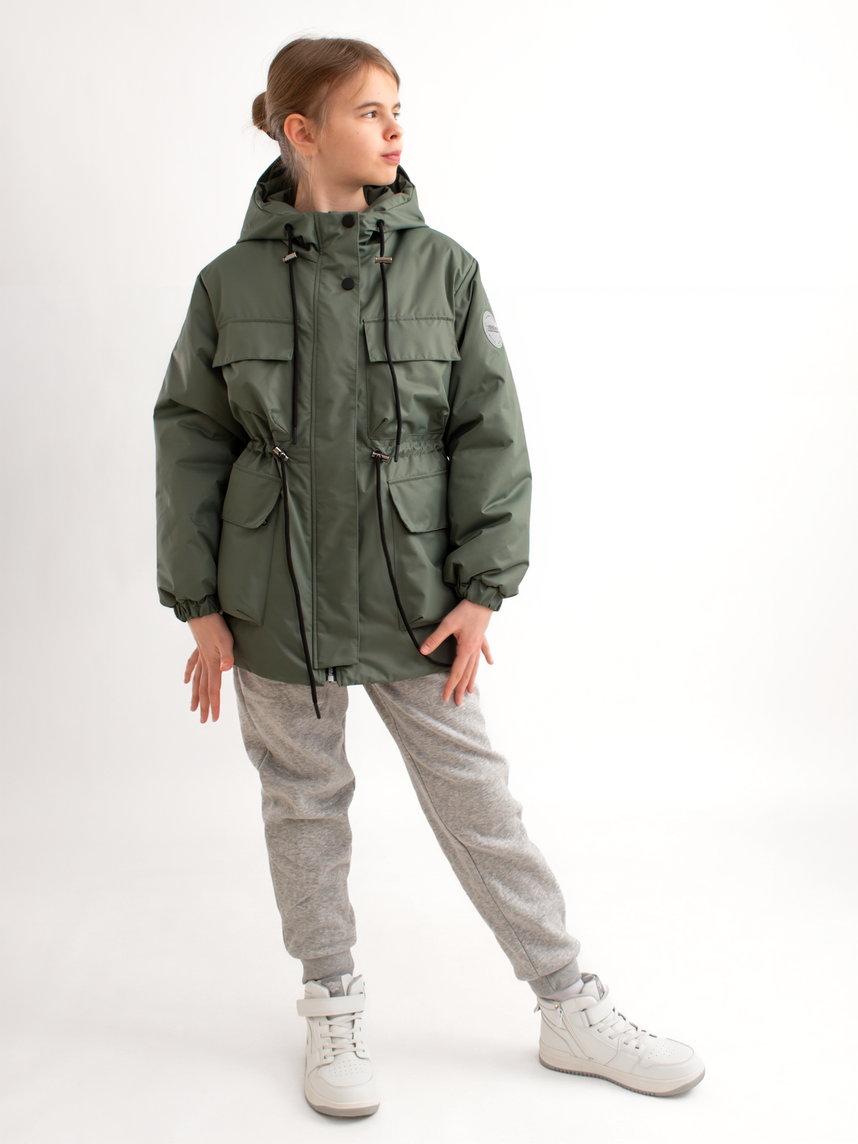 Куртка AllisZhuk 483-01 зеленый - фото 1