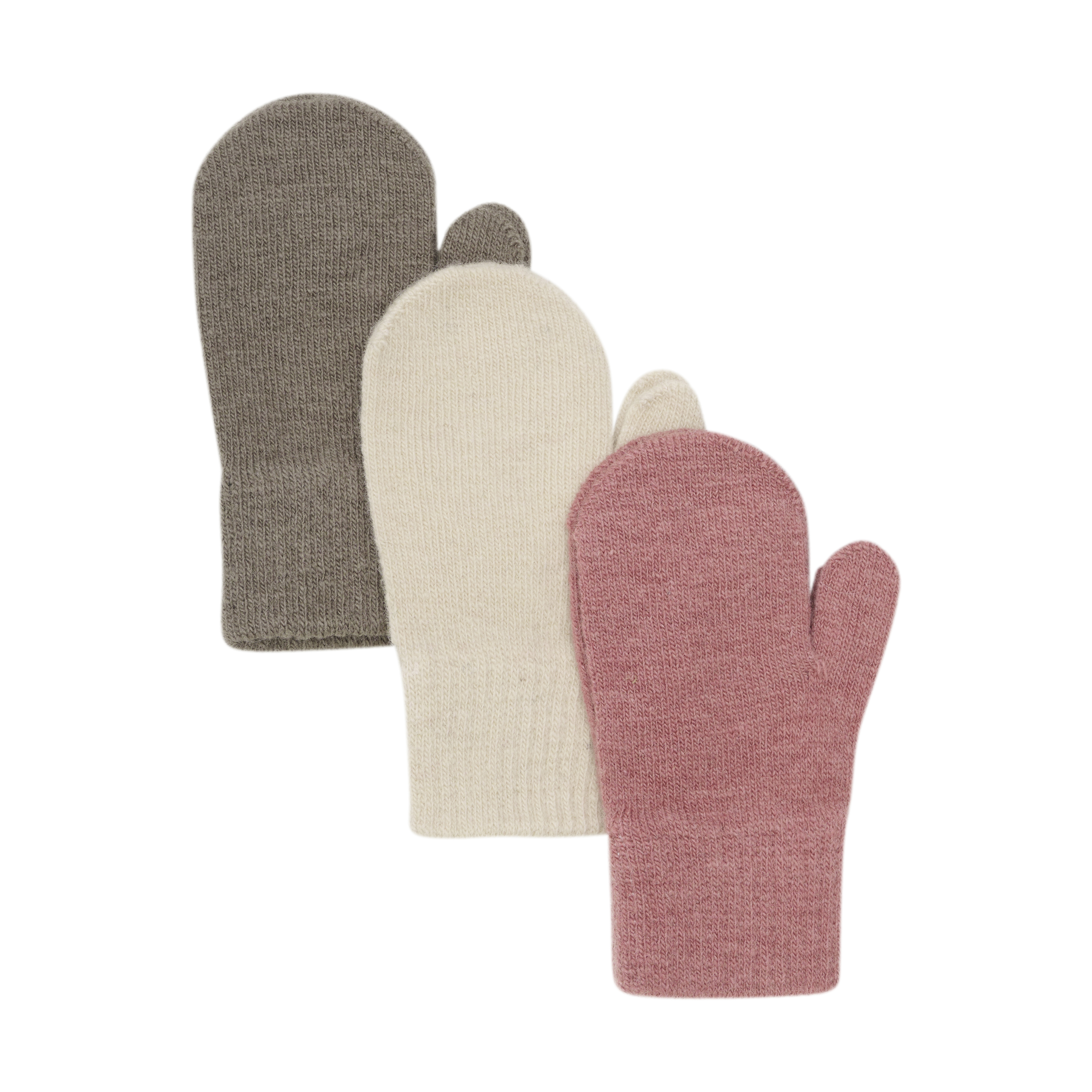Варежки 3 пары MinyMo 162289-5718 - фото 1