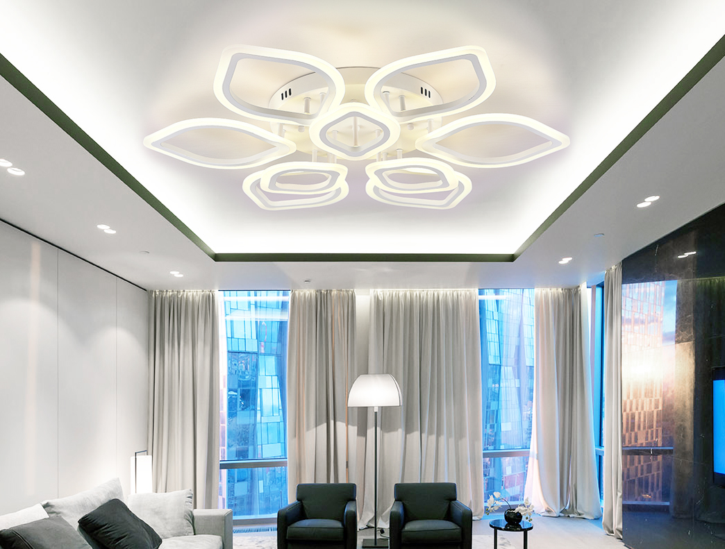 Светодиодный светильник NATALI KOVALTSEVA люстра 200W белый LED - фото 4