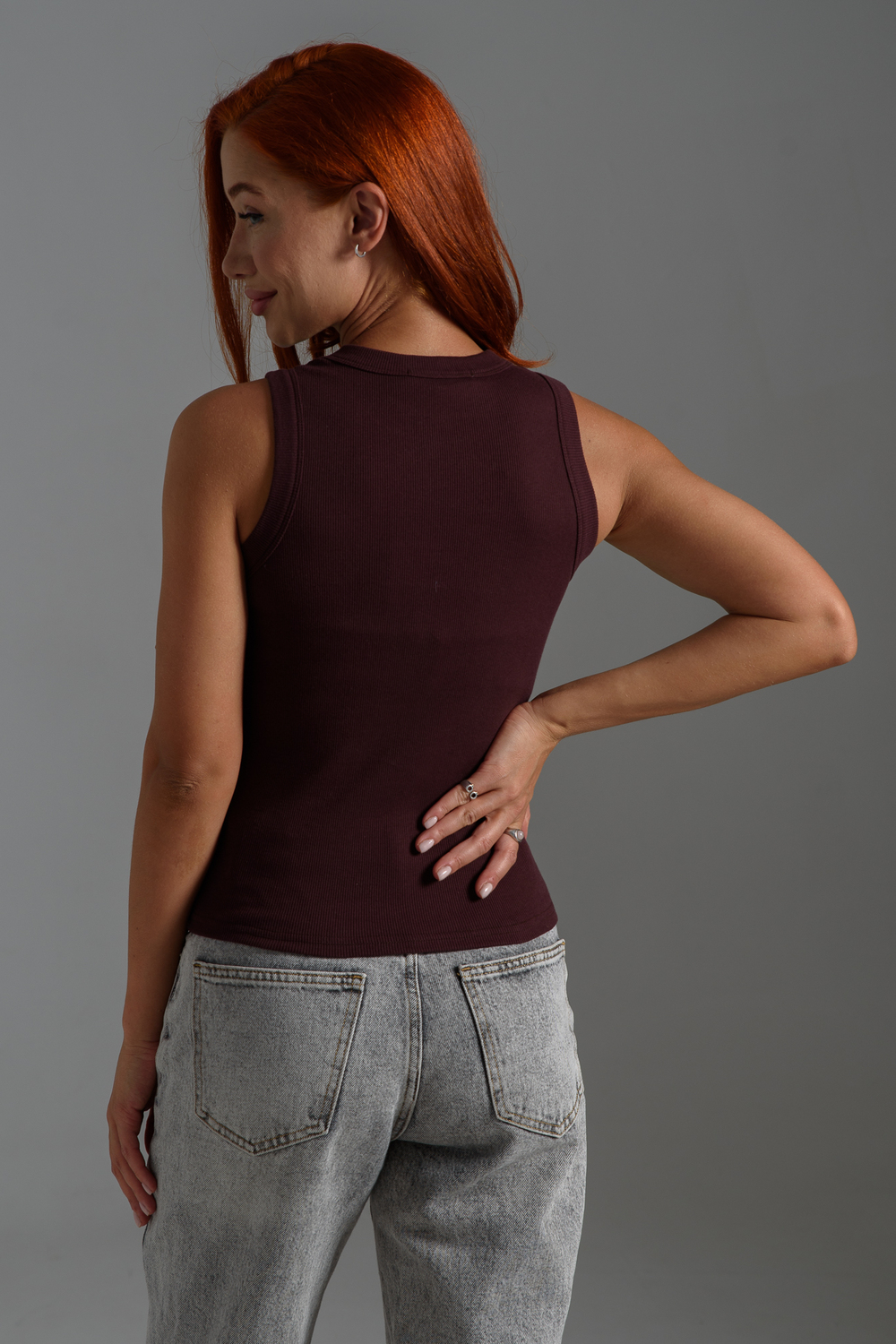 Майка Натали Суслова 14409/3 шоколад - фото 4