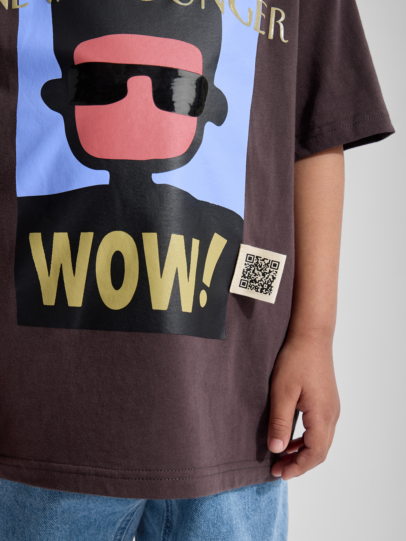 Футболка Happy Baby 88297_violet (wow) - фото 4