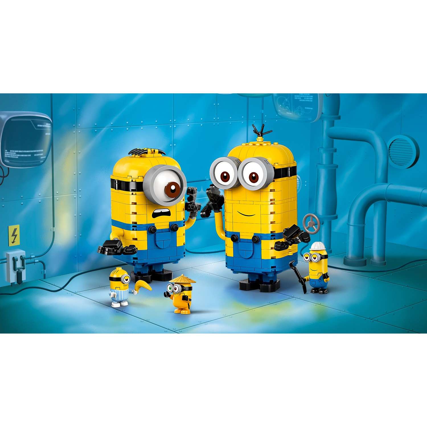 Конструктор LEGO Minions Миньоны и дом блочный - фото 9