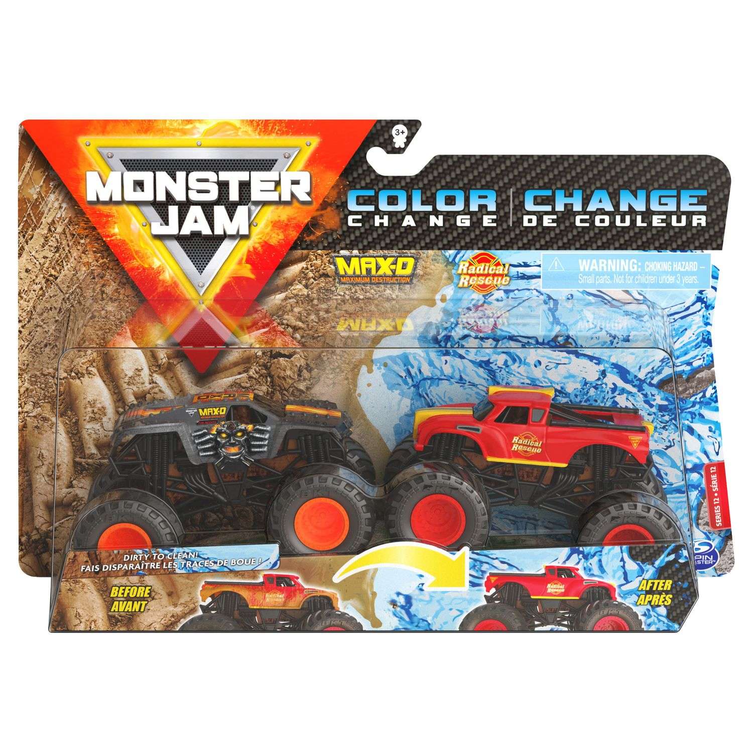Игровой набор Monster Jam 2шт 1:64 6044943.0 - фото 2