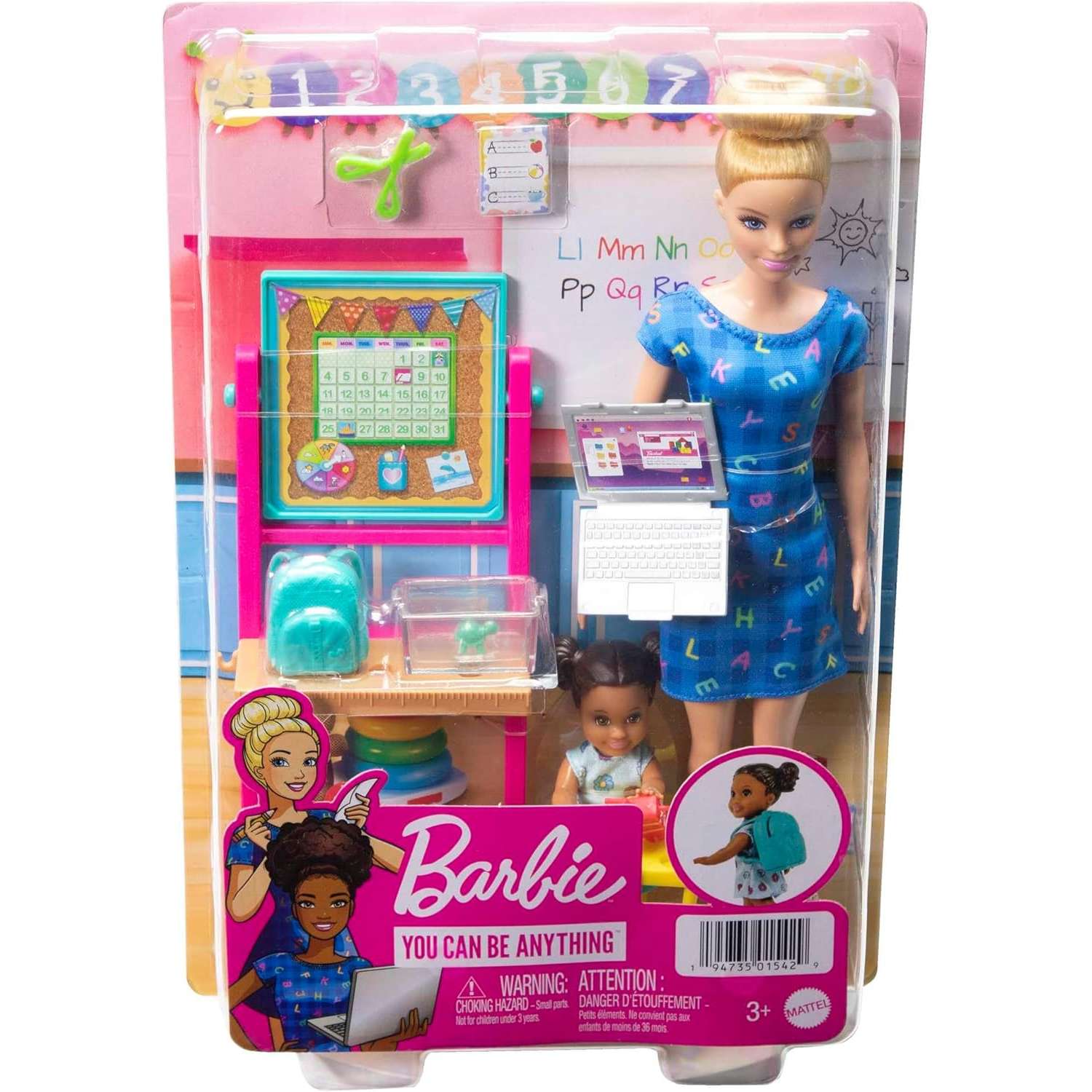 Кукла модельная Barbie Кем быть? Учительница HCN19 - фото 6