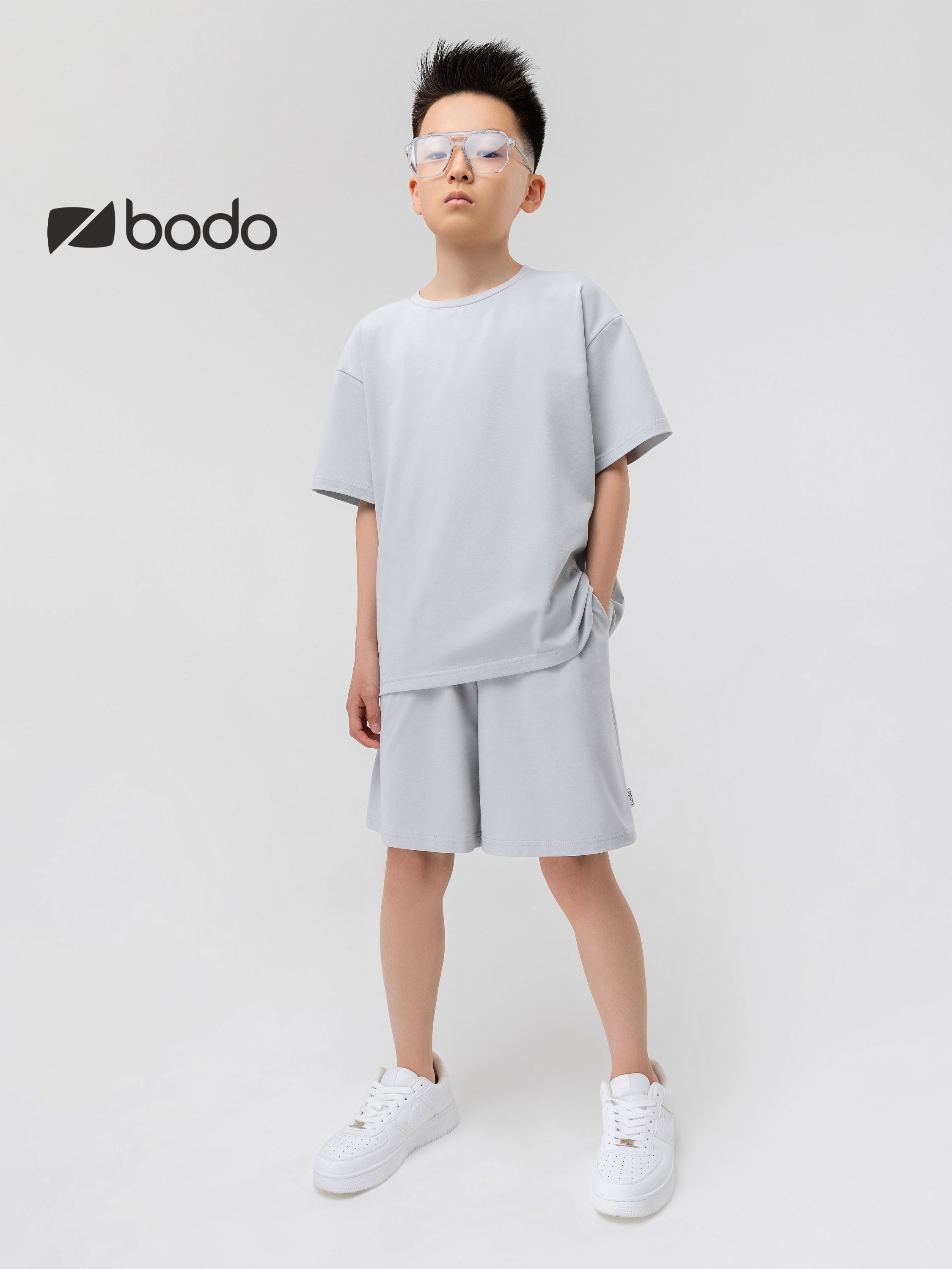 Костюм спортивный Bodo 46-26МU_серый - фото 11