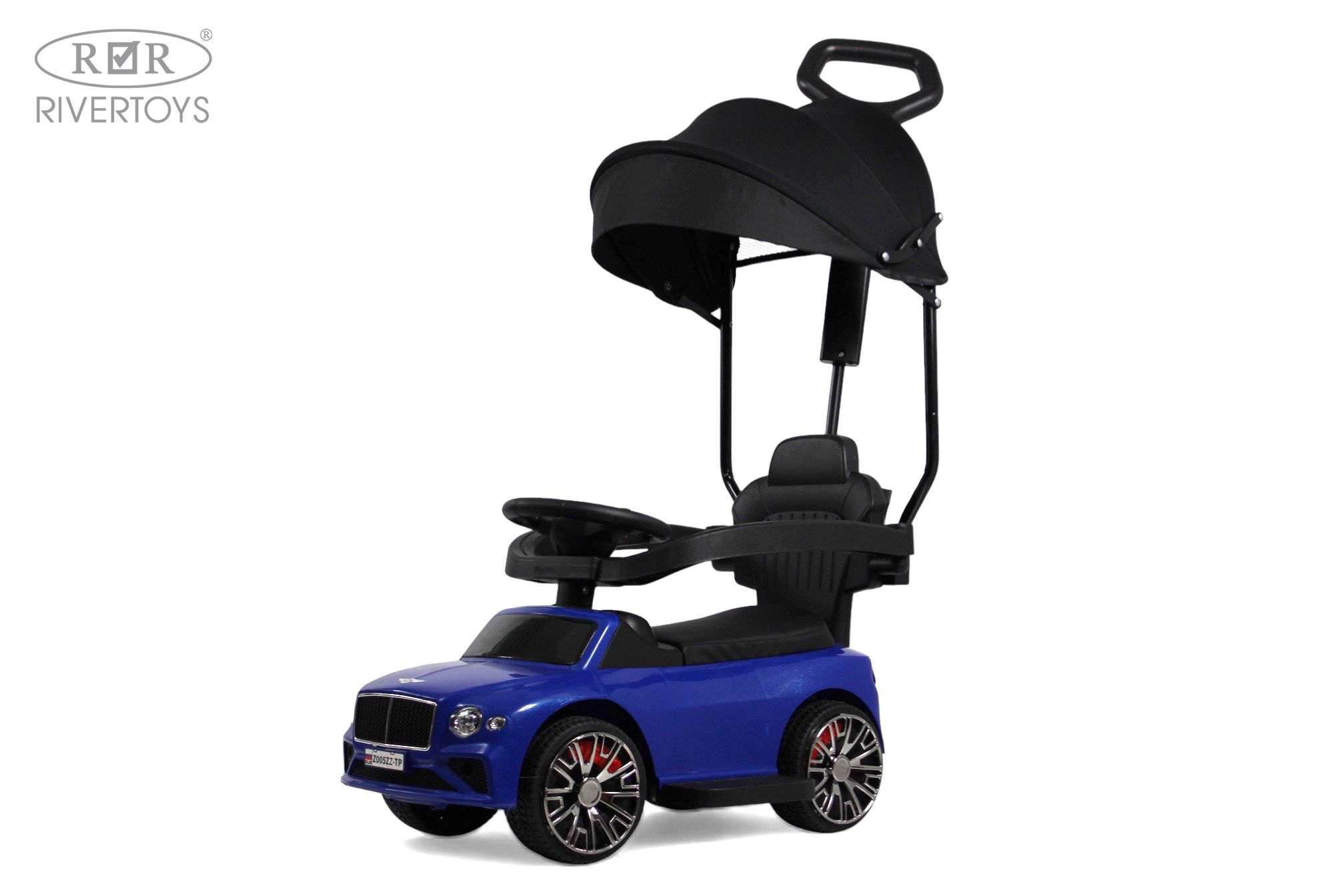 Каталка RIVERTOYS Z005ZZ-TP-BLUE синий - фото 1