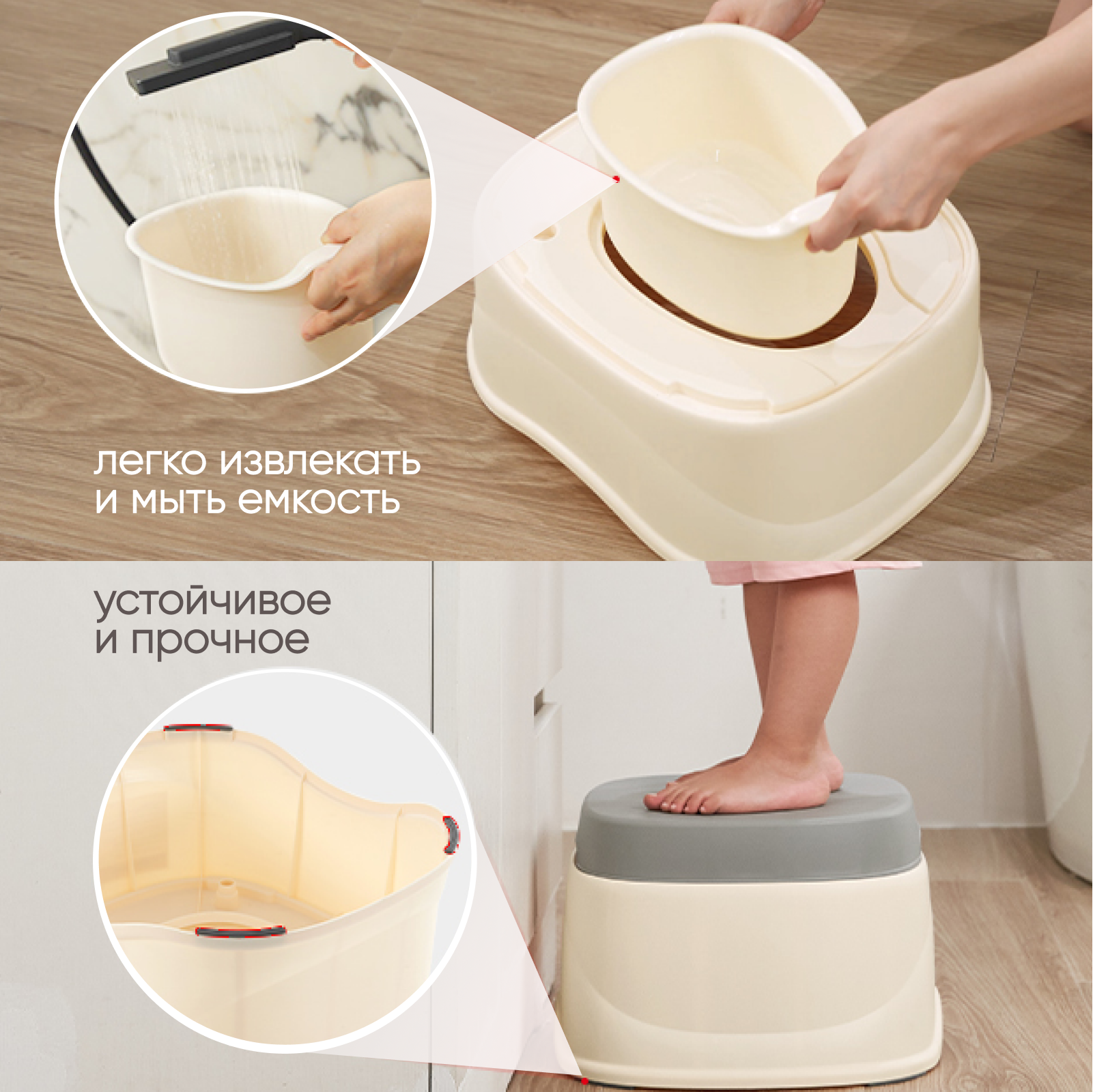Горшок Solmax Дорожный стульчик - фото 11