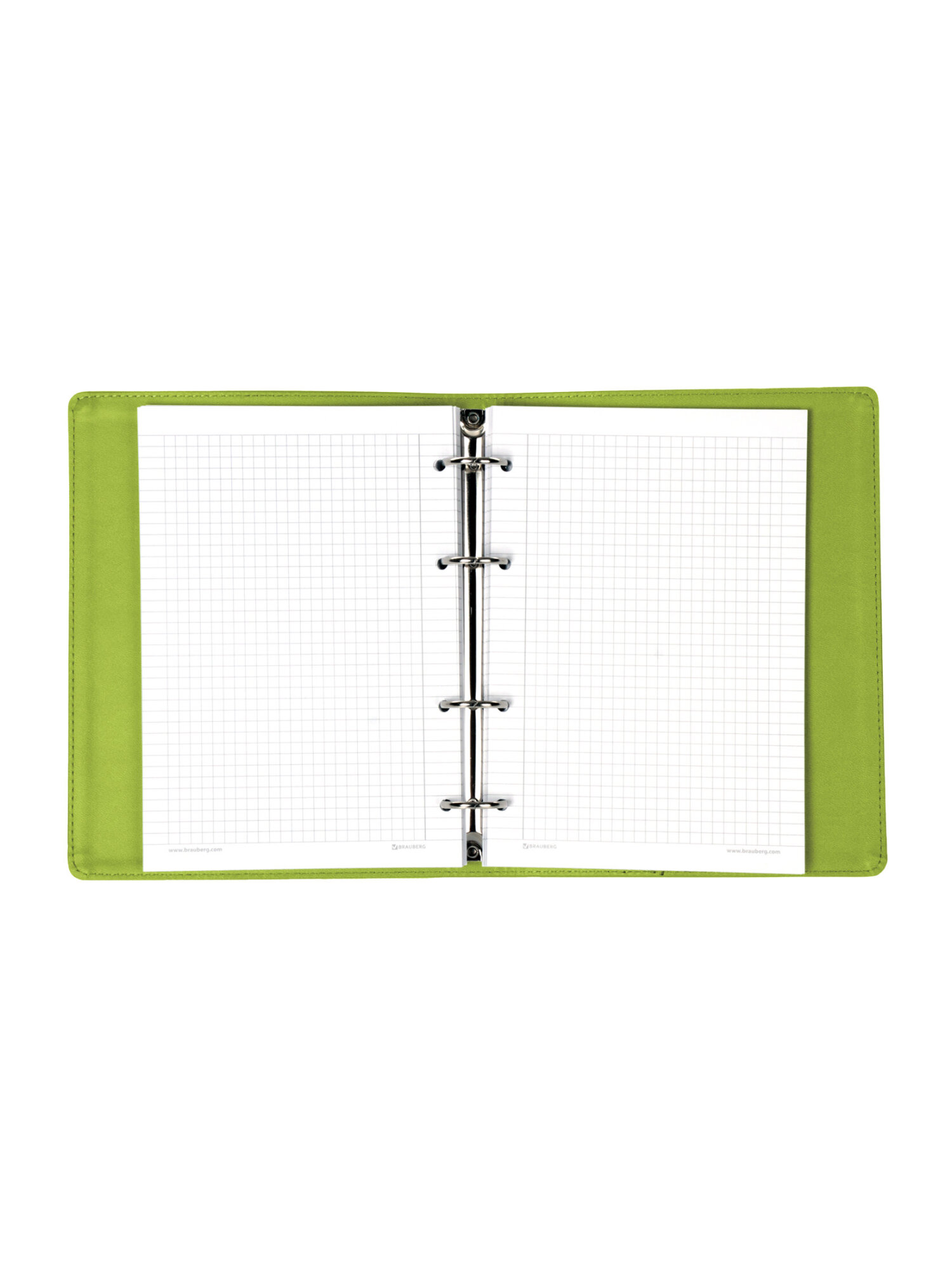 Тетрадь со сменным блоком Brauberg клетка 120 лист. - фото 8
