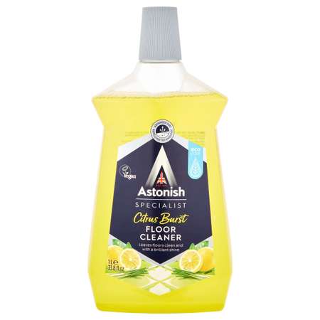 Очиститель пола Astonish с грязеотталкивающим эффектом Аромат лимона Specialist Floor Clean Citrus