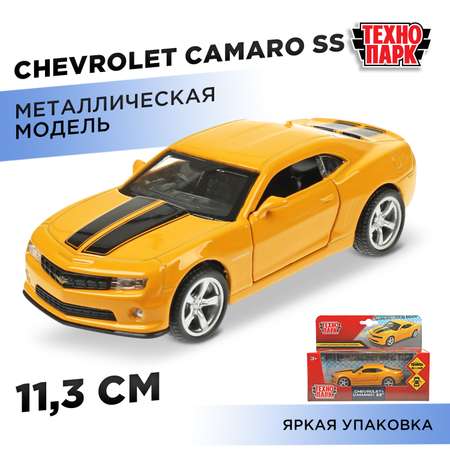Автомобиль Технопарк Chevrolet Camaro оранжевый
