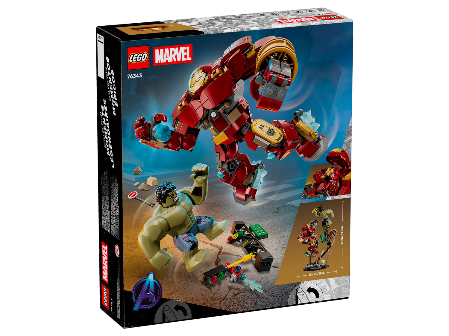 Конструктор LEGO Marvel Super Heroes Эпическая битва 413 дет. - фото 5