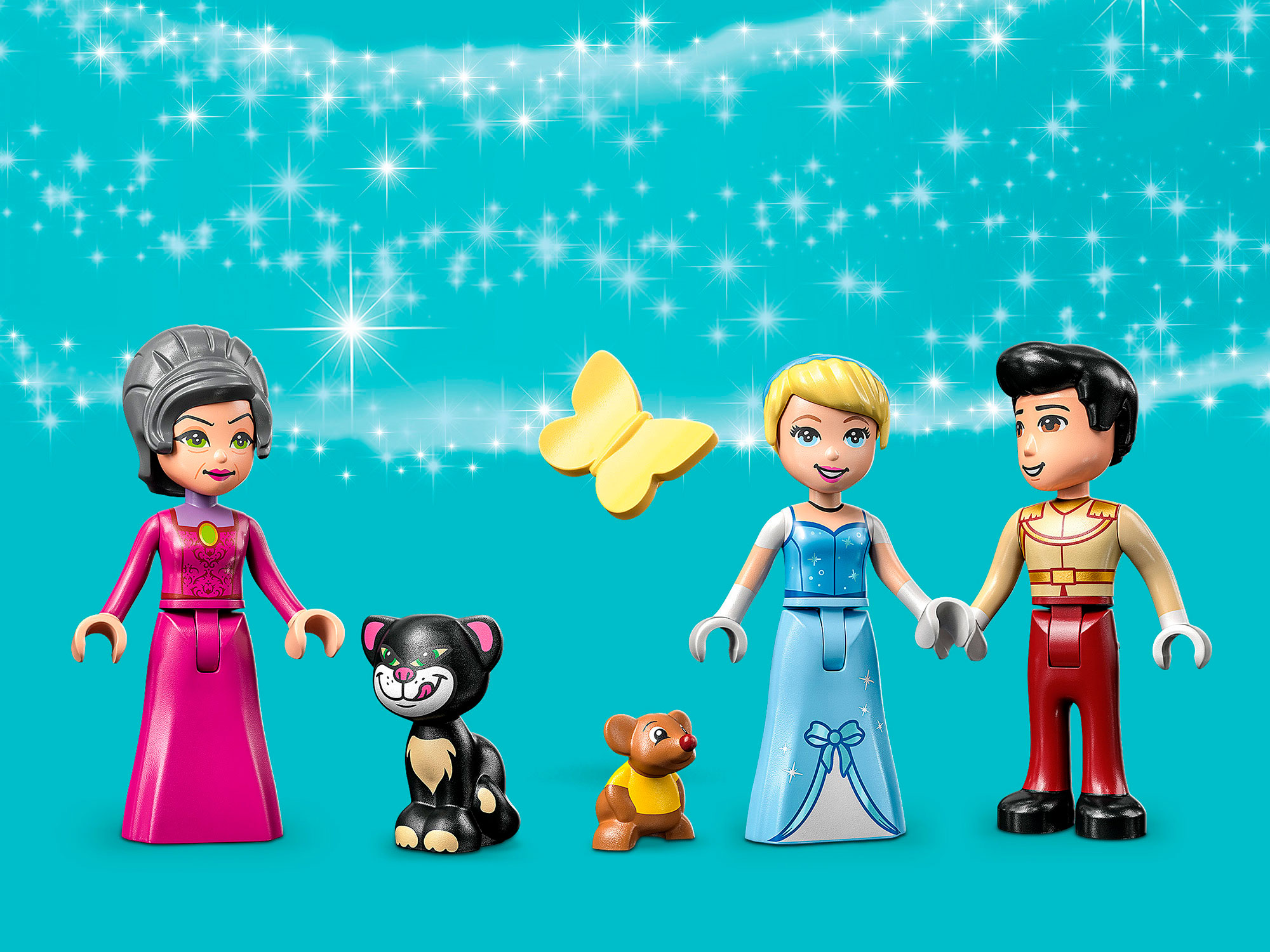 Конструктор LEGO Disney Princess Замок Золушки и Принца блочный - фото 11
