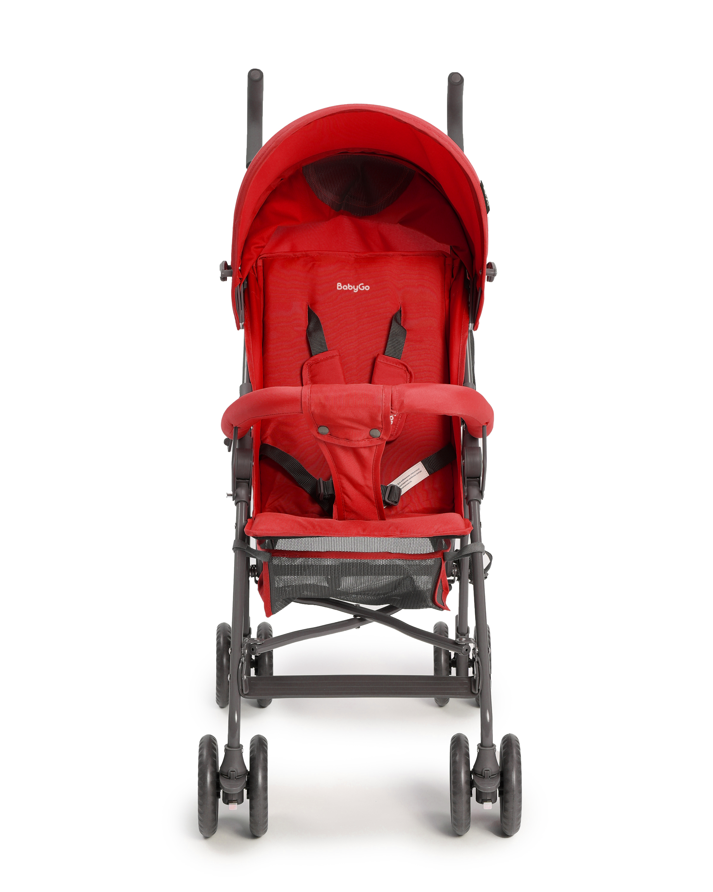 Коляска прогулочная BabyGo Mirage красный - фото 2