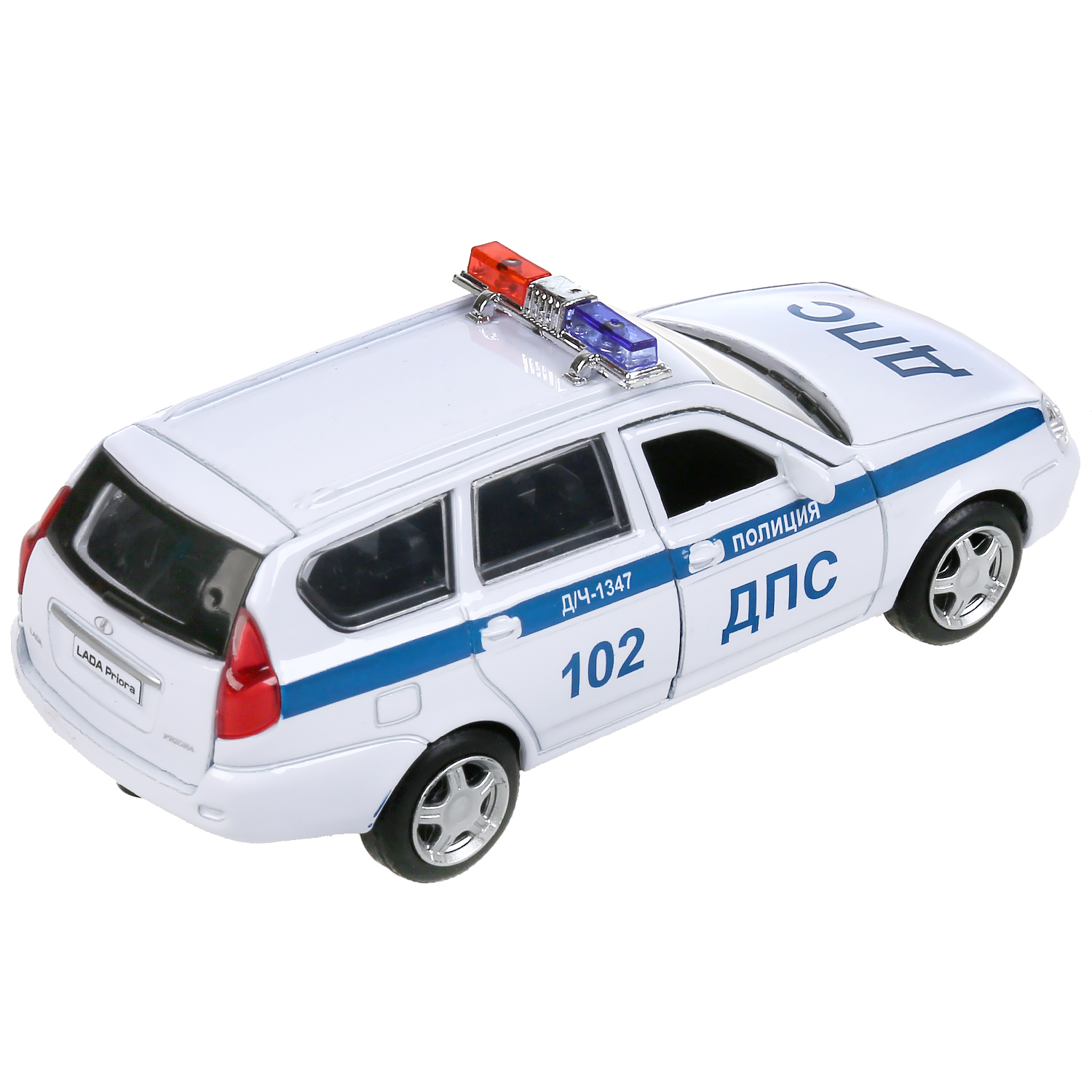 Полицейская машина Технопарк LADA PRIORA 303048 - фото 3