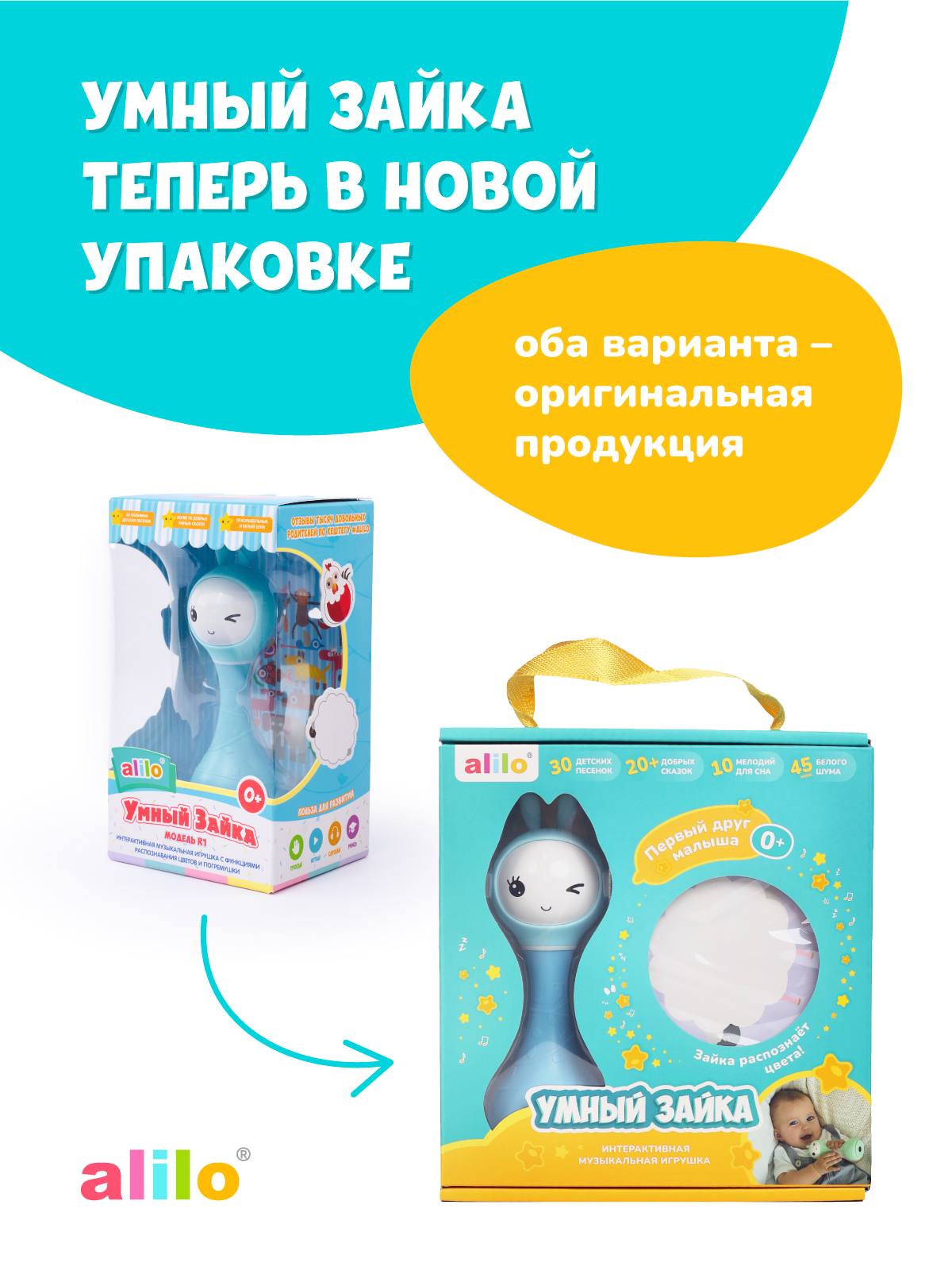 Игрушка alilo Умный зайка - фото 2
