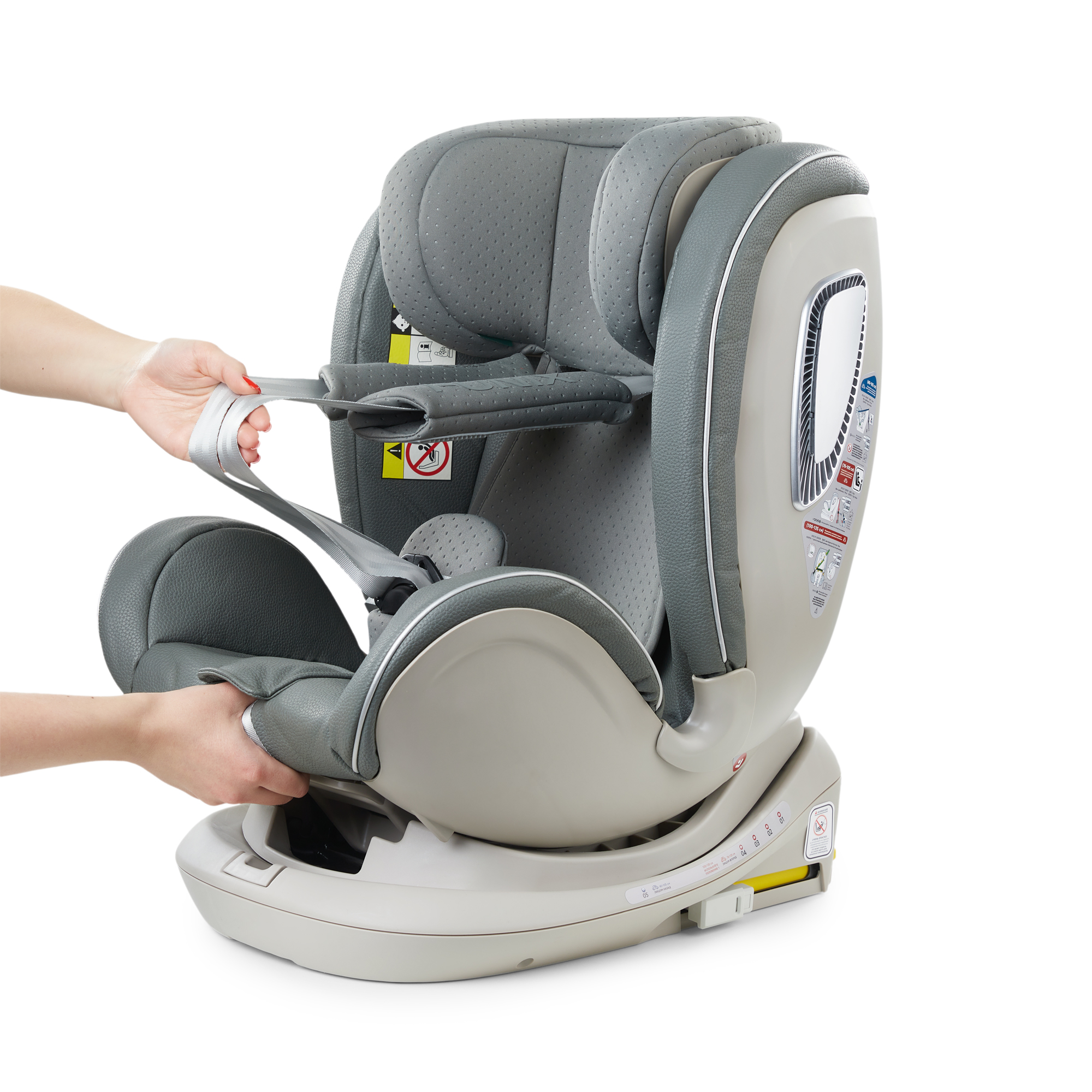 Автокресло Happy Baby Isofix 0+/1/2/3 (0-36 кг) - фото 12