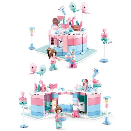 Конструктор SLUBAN Фуд-корт 328 дет.