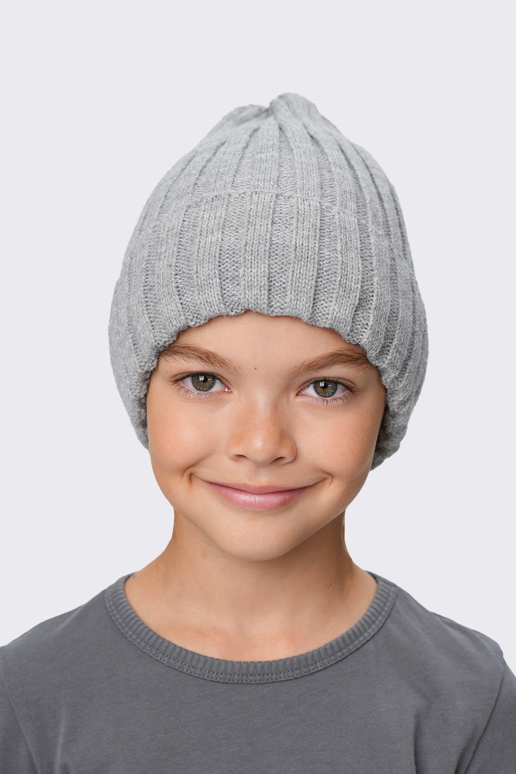 Шапка UKI KIDS 14w25-037сер - фото 2