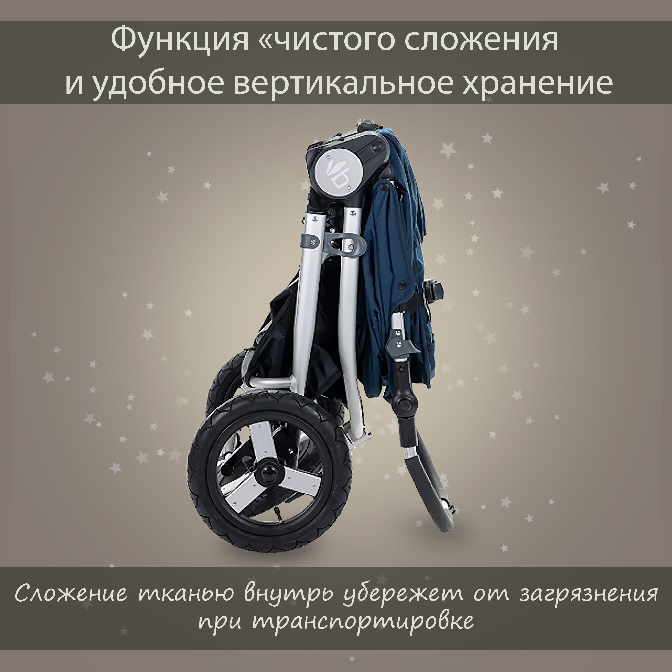 Коляска прогулочная Bumbleride Indie / Maritime - фото 10