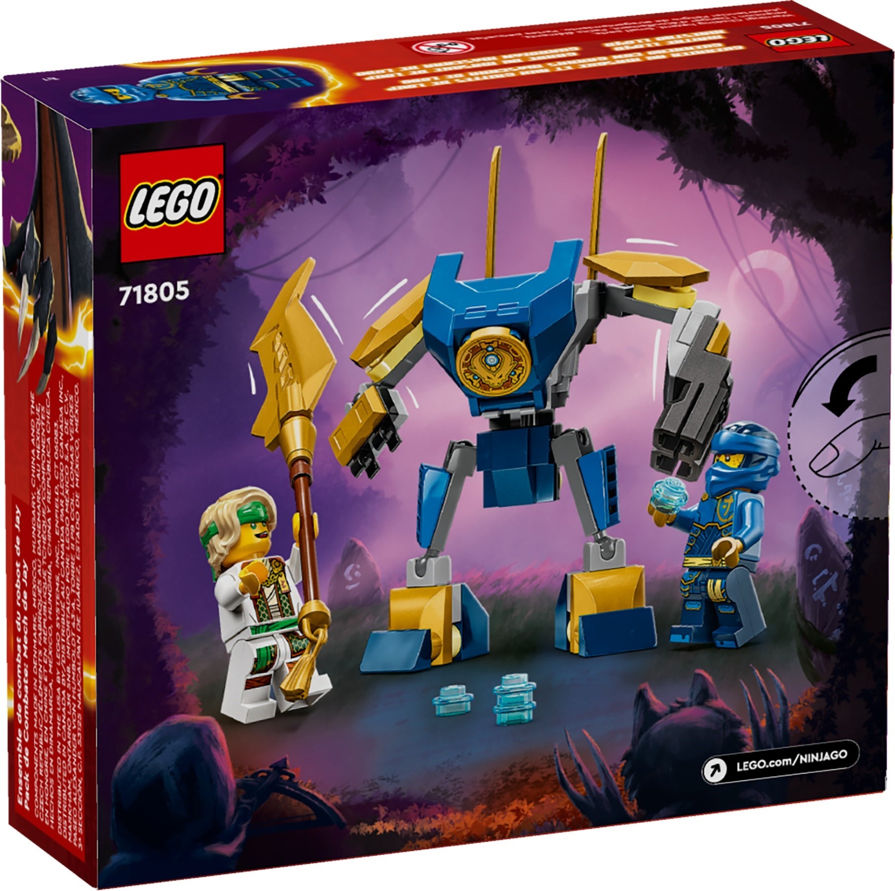 Конструктор LEGO NINJAGO 71805 75 дет. - фото 2