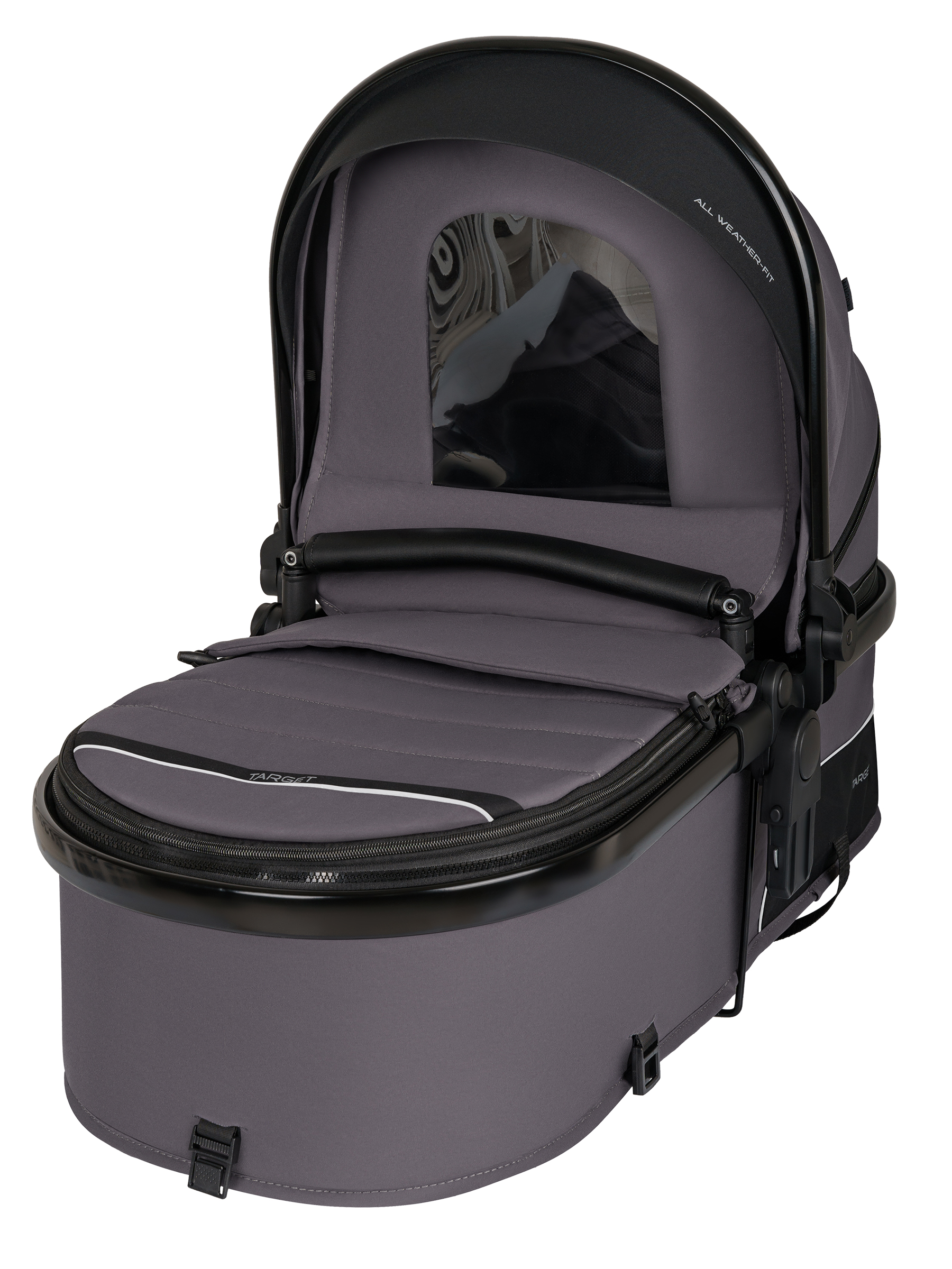 Коляска трансформер Indigo Target 3в1 серый - фото 23