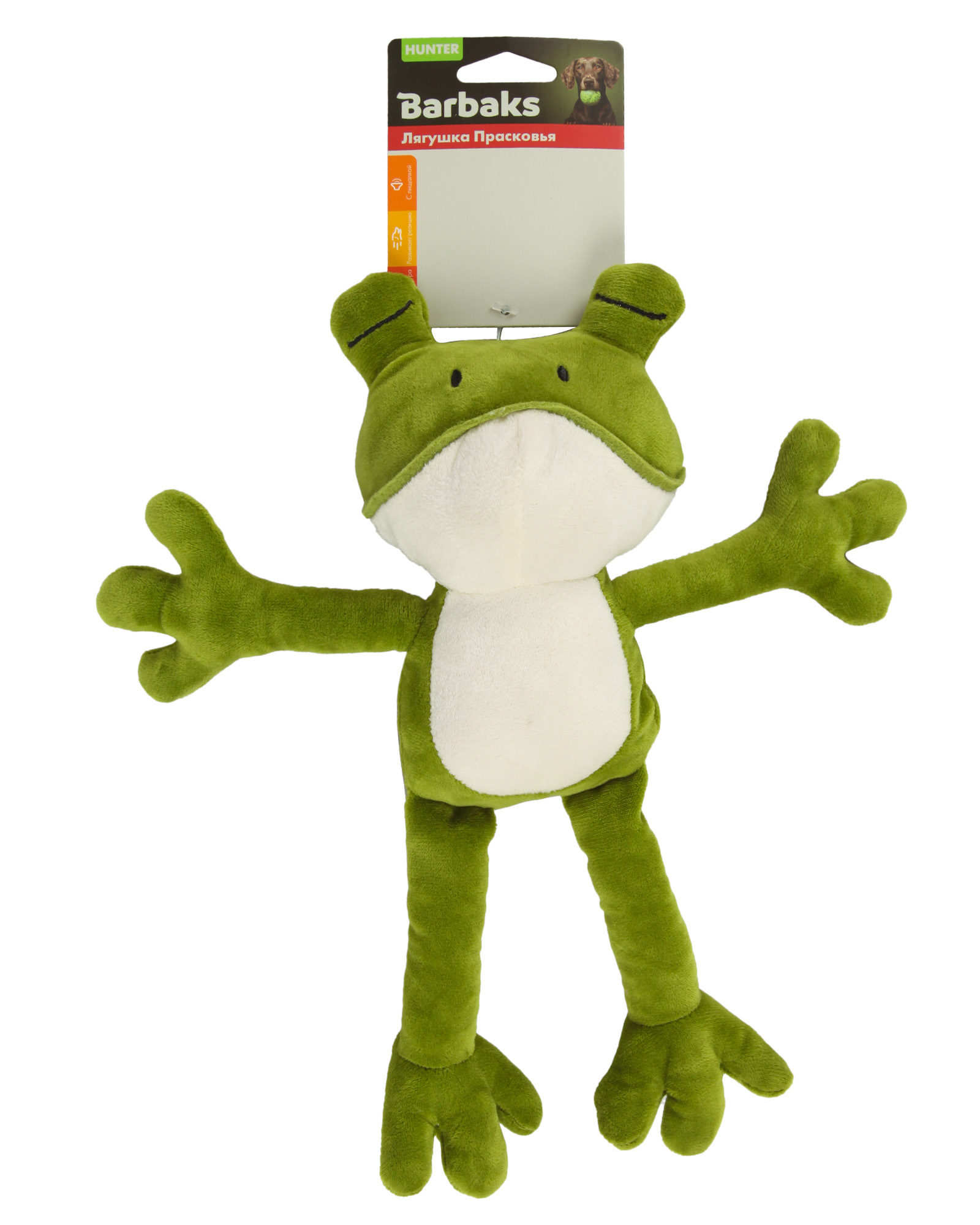 Игрушка для собак Barbaks Лягушка Прасковья - фото 7