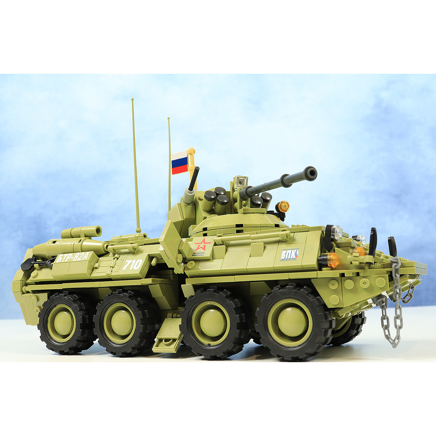 Конструктор Армия России БТР-82А 810 дет. - фото 5