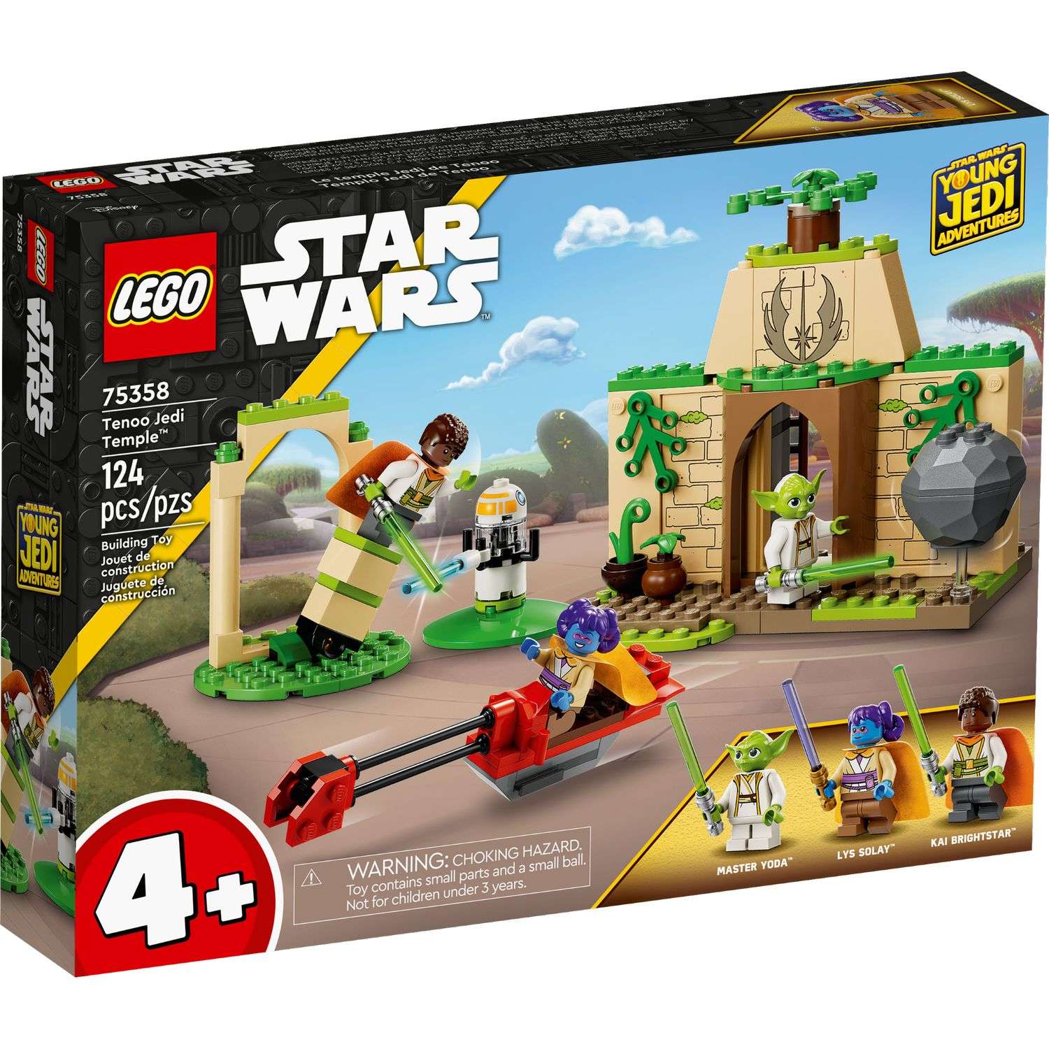 Конструктор LEGO Star Wars Tenoo Jedi Temple 124 дет. - фото 1
