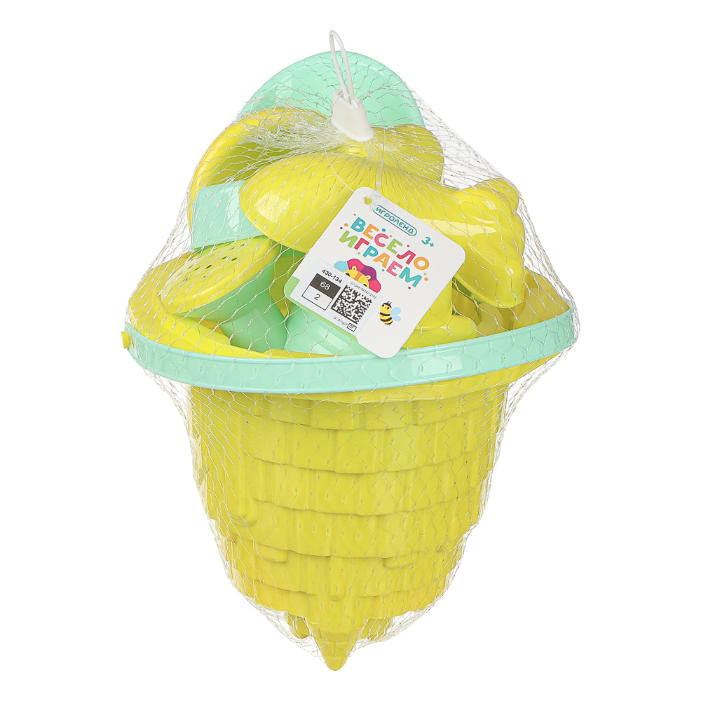 Песочный набор Игроленд "Замок" 6 предметов 6 предм. - фото 11