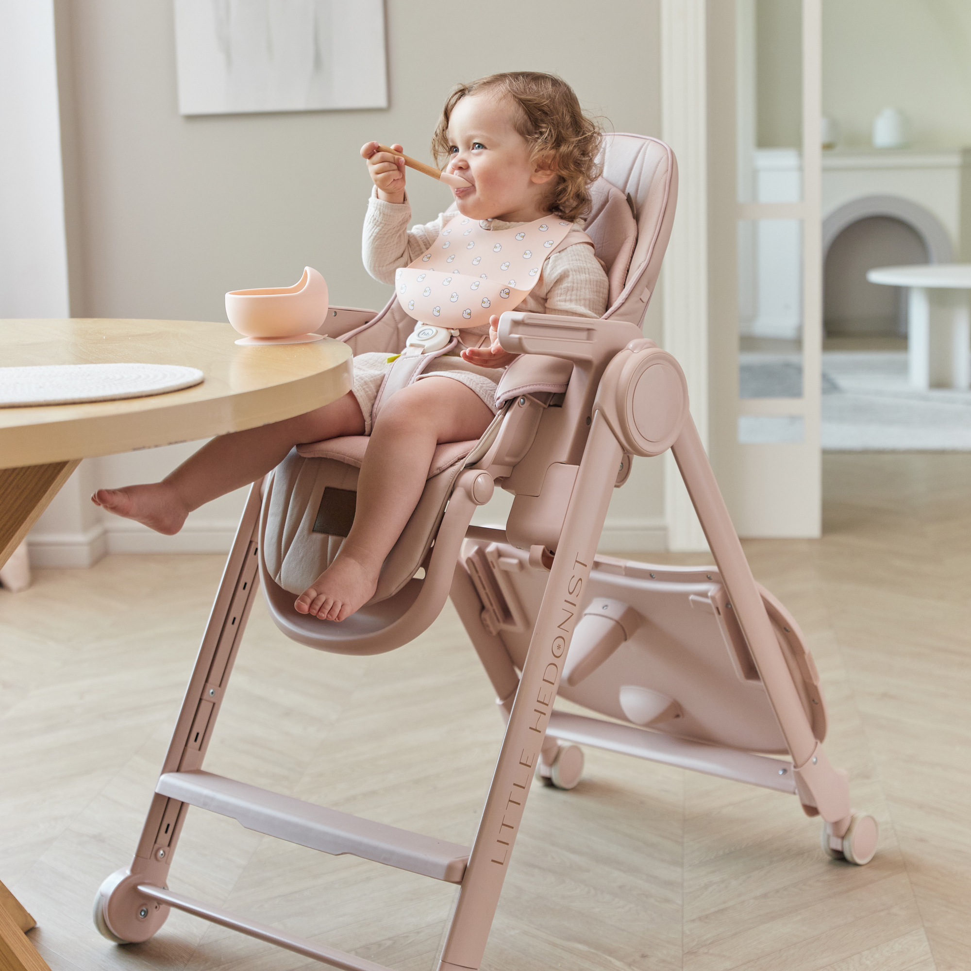 Стульчик для кормления Happy Baby Berny Lux трансформер - фото 12