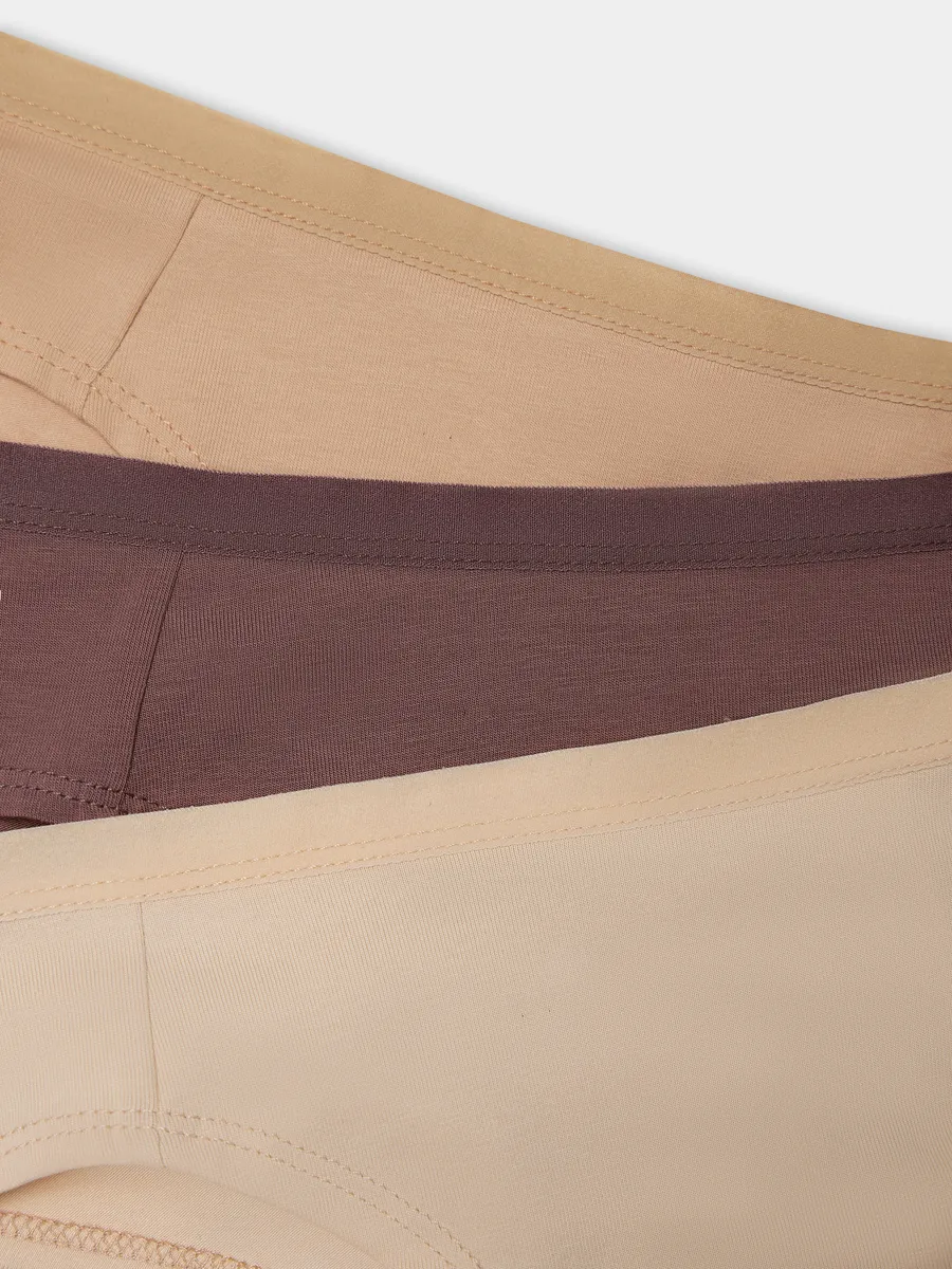 Трусы 3 шт Mark Formelle (Марк Формэль) 412247H-3/ирландский кофе1 - фото 11