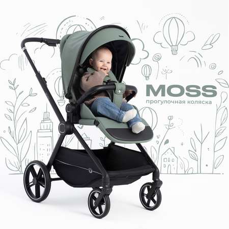 Коляска прогулочная Rant Moss зеленый