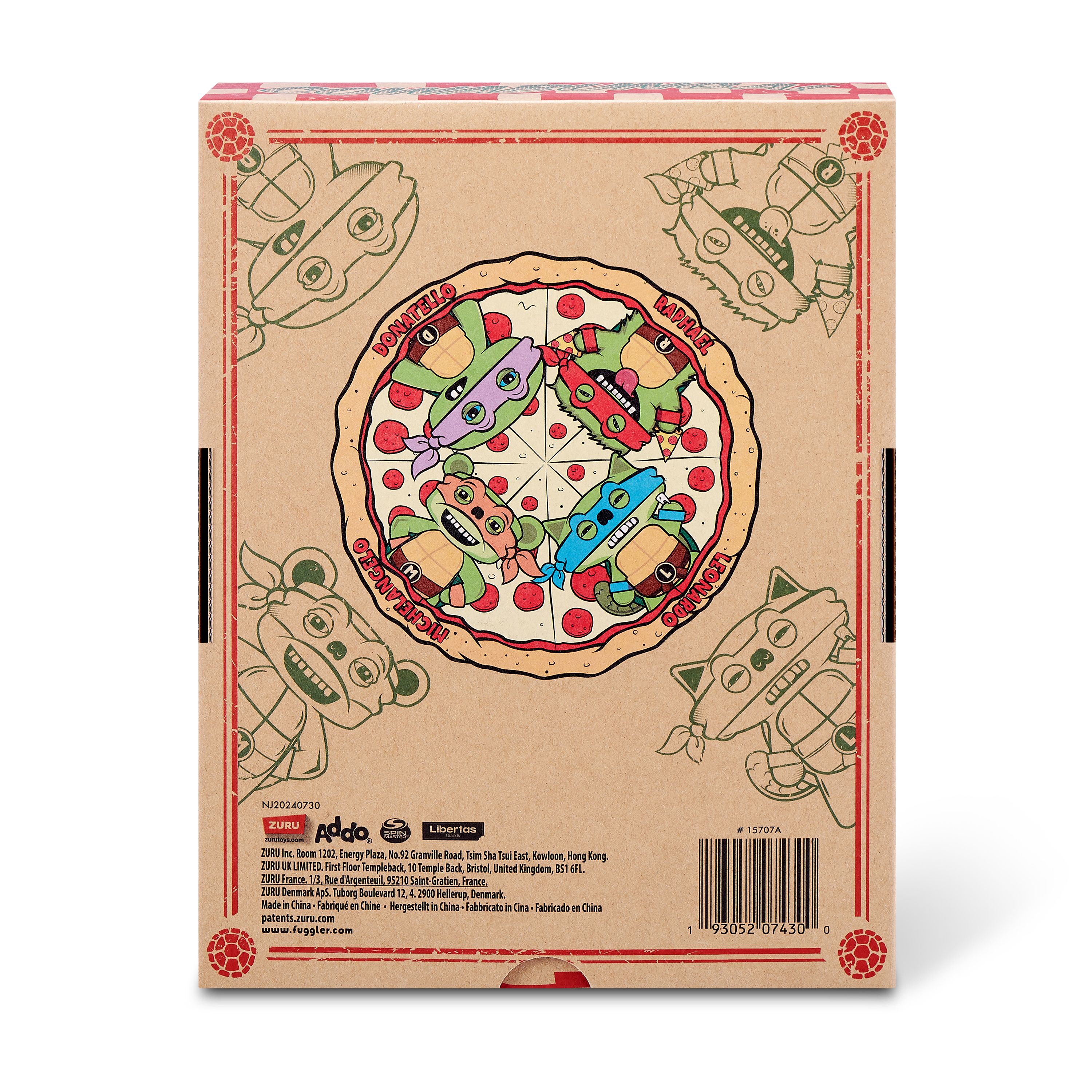 Мягкая игрушка Zuru FUGGLER Донателло - фото 12