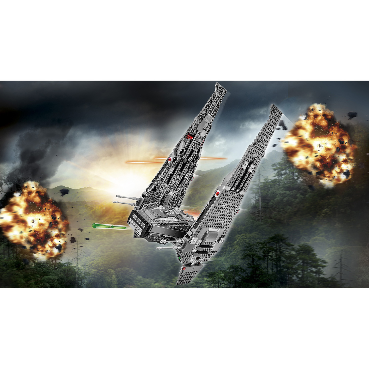 Конструктор LEGO Star Wars Командный шаттл Кайло Рена блочный - фото 4