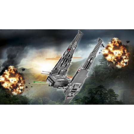 Конструктор LEGO Star Wars Командный шаттл Кайло Рена блочный
