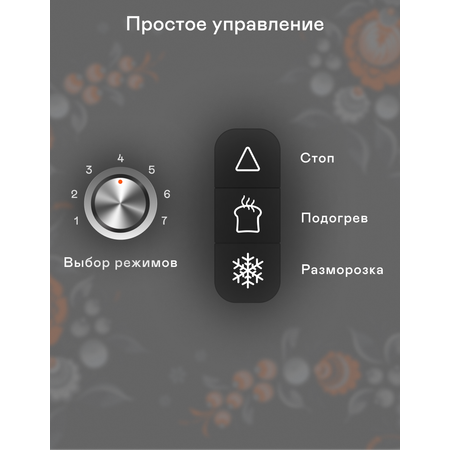 Тостер GARLYN Mystery Grace TR-500
