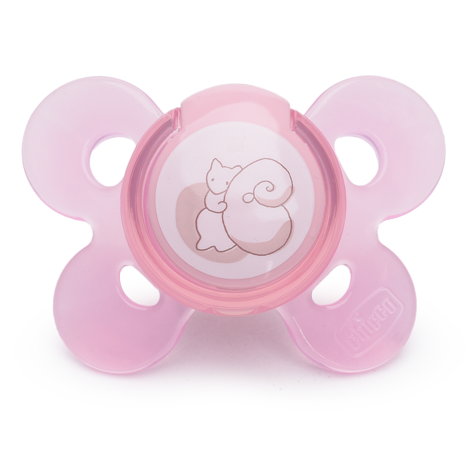 Пустышка Chicco силикон ортодонтическая от 0 мес. 1 шт. - фото 1