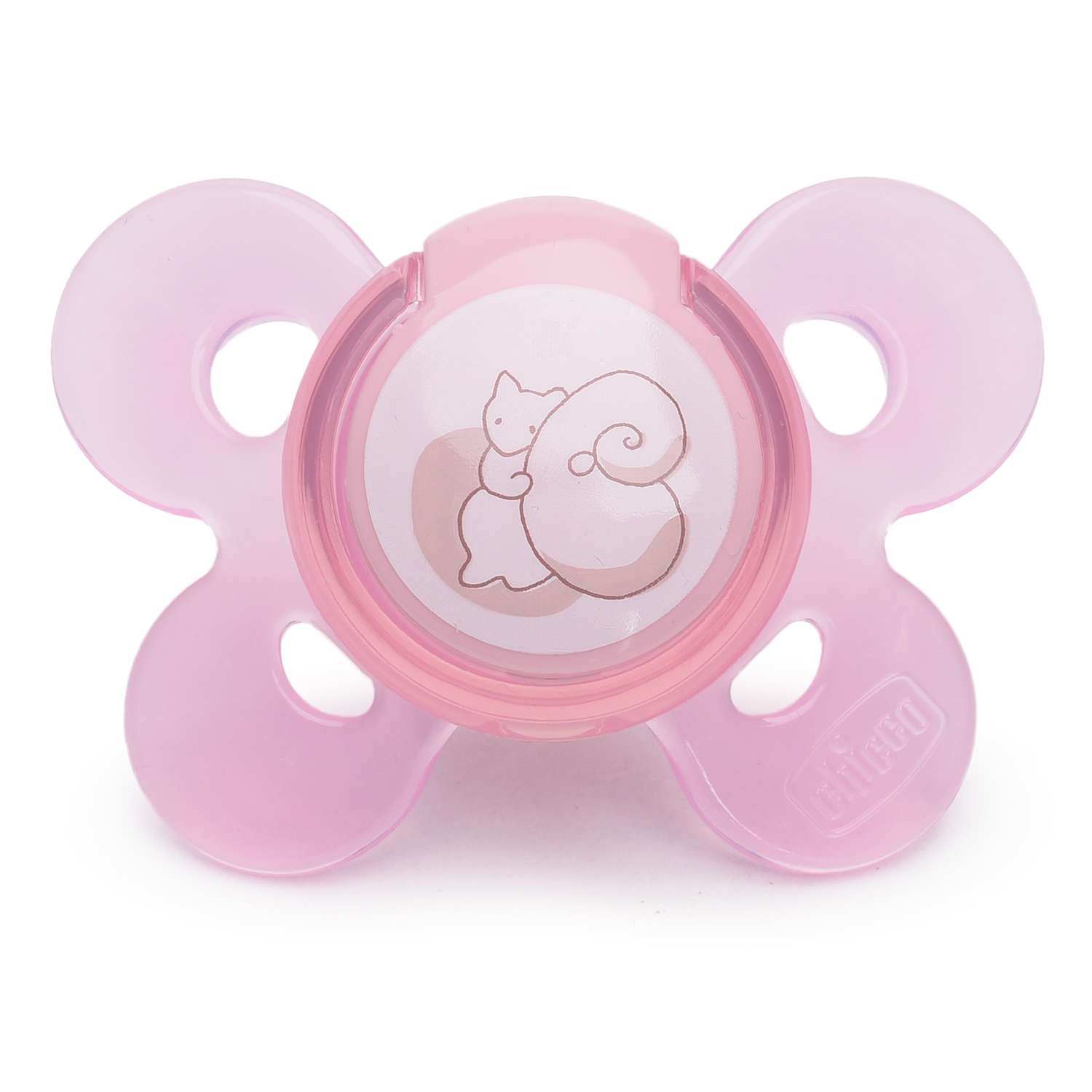 Пустышка Chicco силикон ортодонтическая от 0 мес. 1 шт. - фото 1