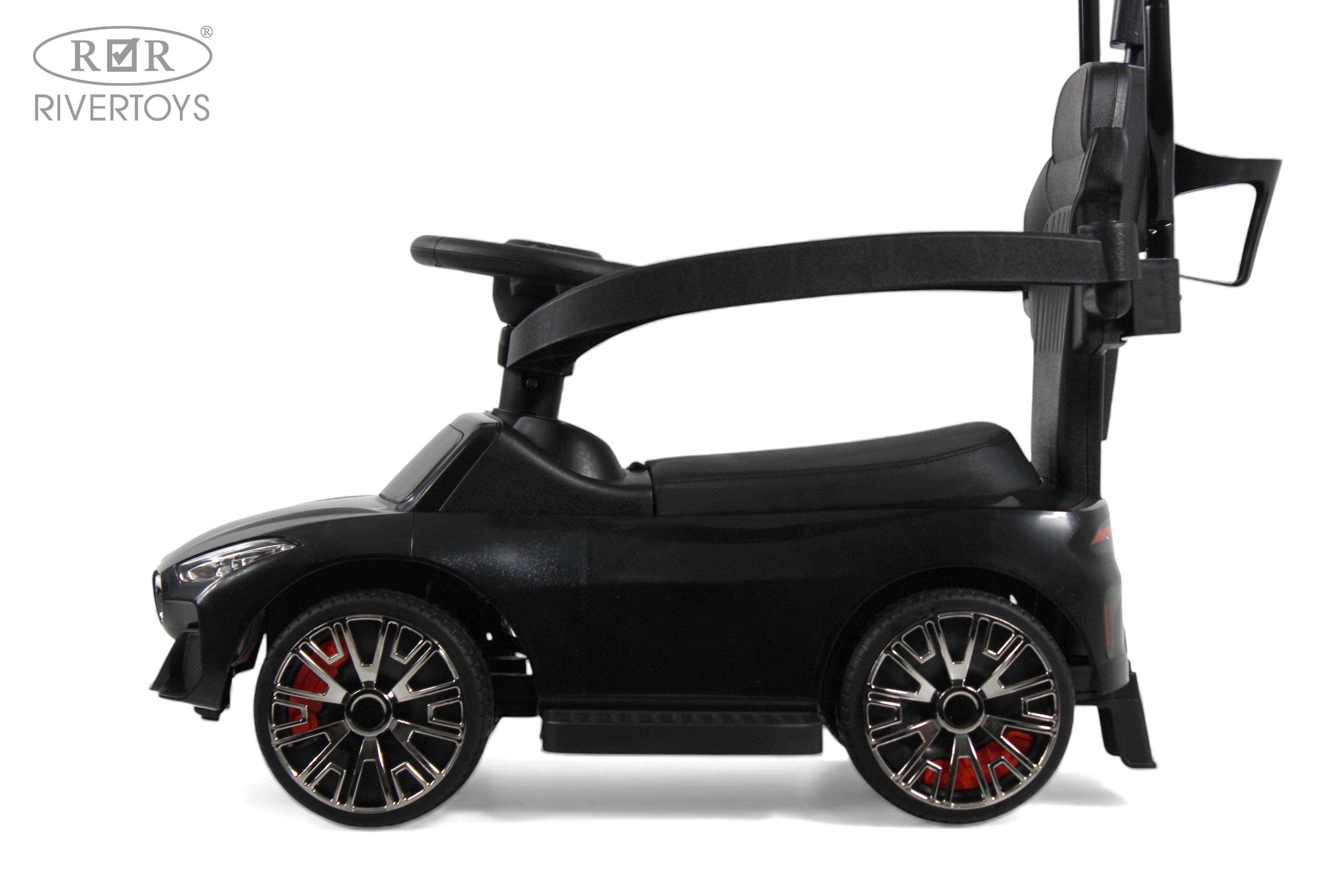 Каталка RIVERTOYS Z005ZZ-BP-BLACK черный - фото 11