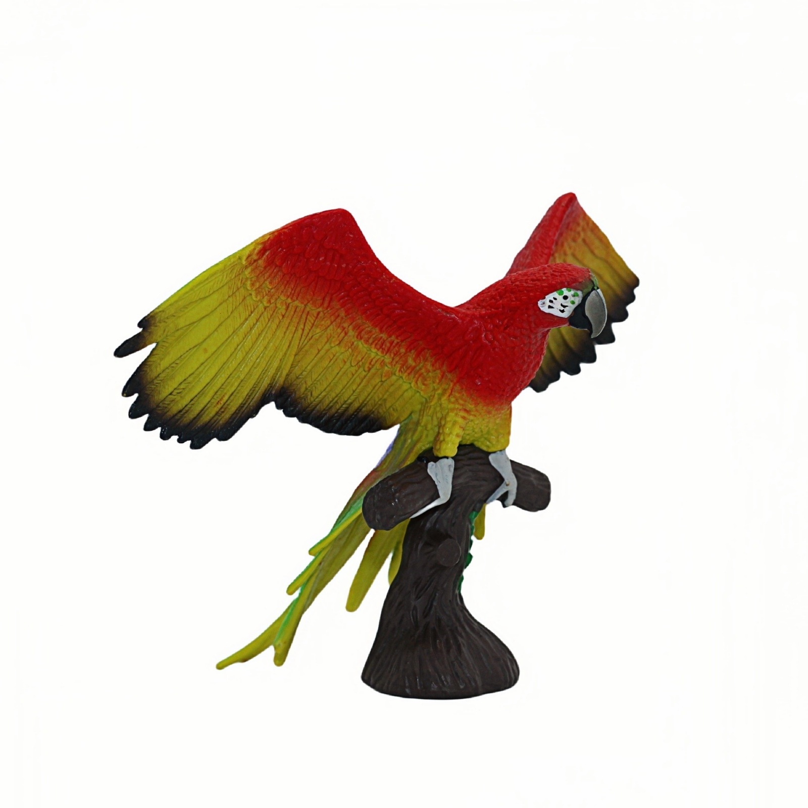 Фигурка Детское Время Попугай Ара сидит на ветке - фото 5