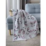 Плед Baby Nice Мопсики 100 x 140 см флис