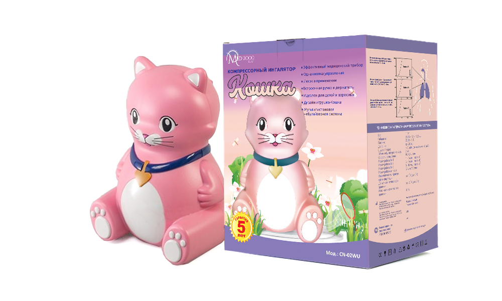 Ингалятор компрессорный Med-2000 Rus Cat (Кошка) - фото 2