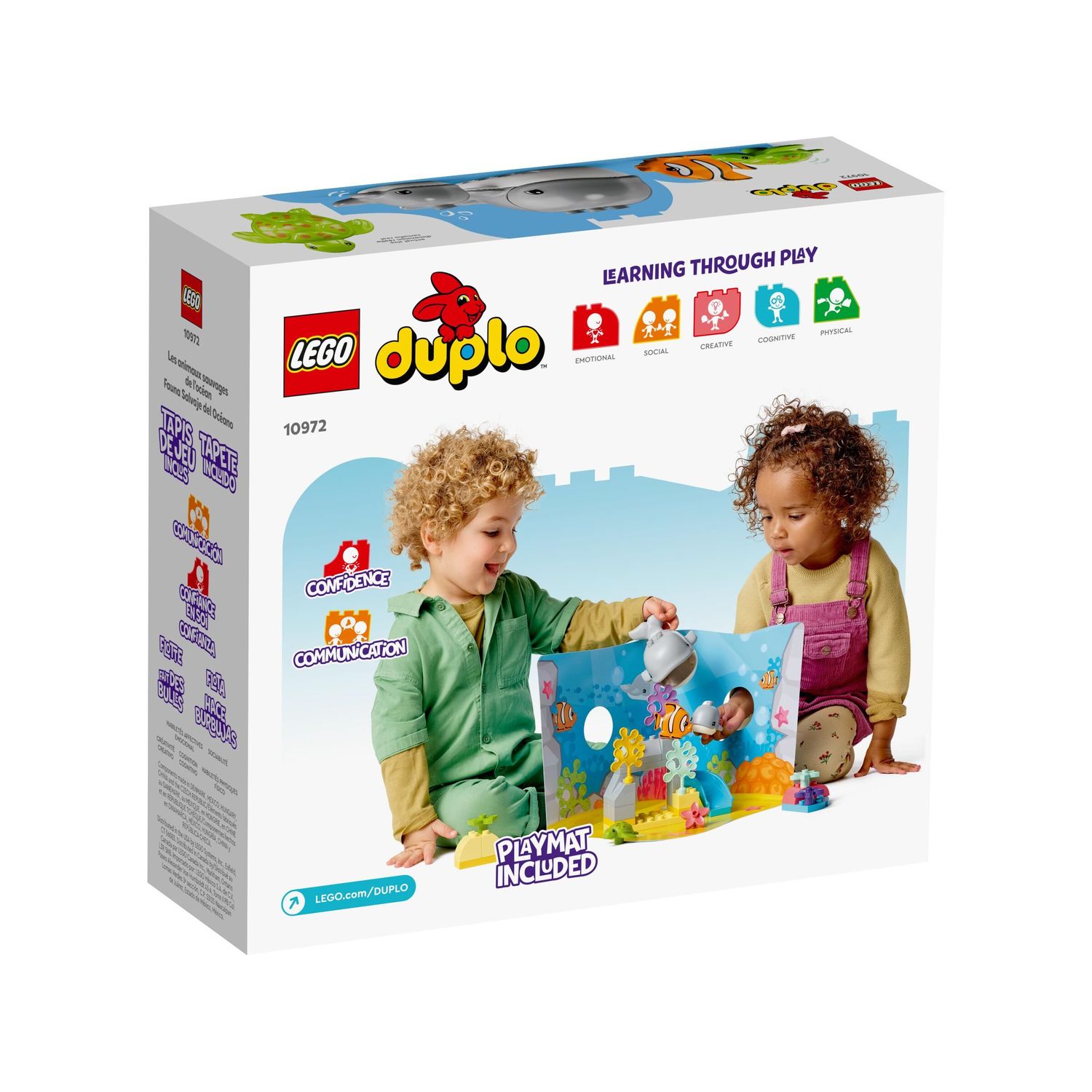 Конструктор LEGO DUPLO Wild Animals of the Ocean блочный - фото 5