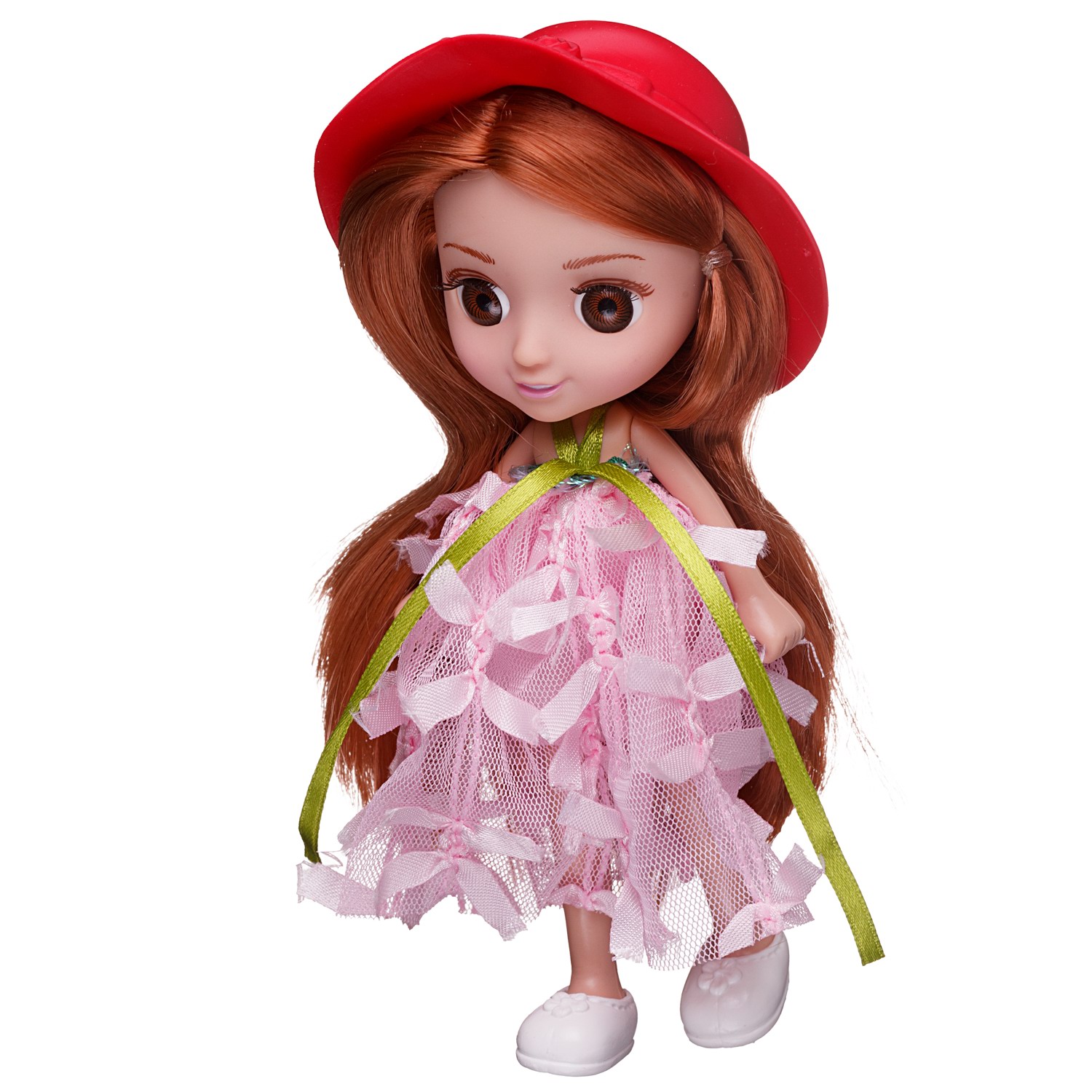 Кукла мини Abtoys 65004/розовое - фото 5