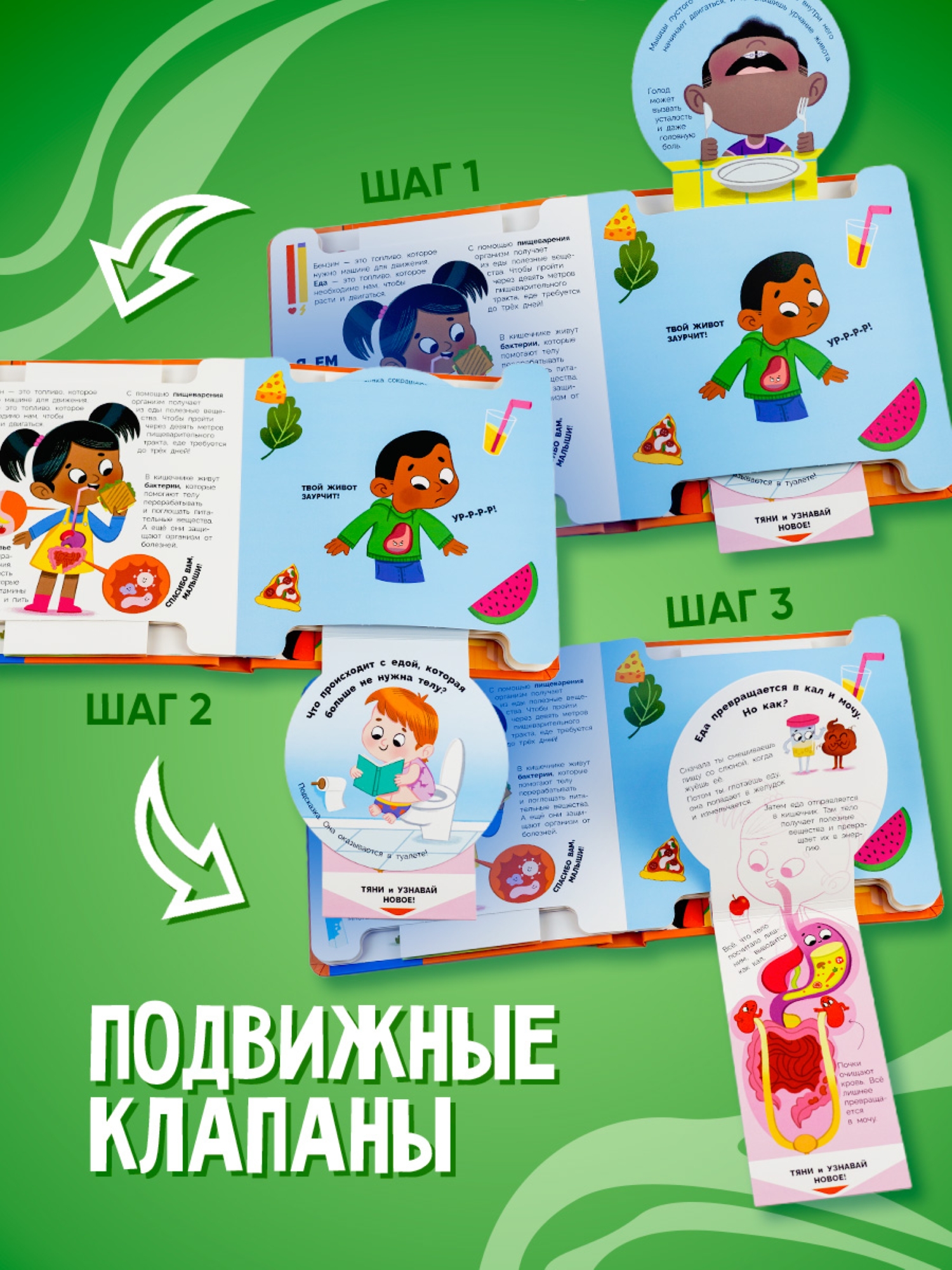 Книга АСТ Интерактивная Моё тело - фото 5