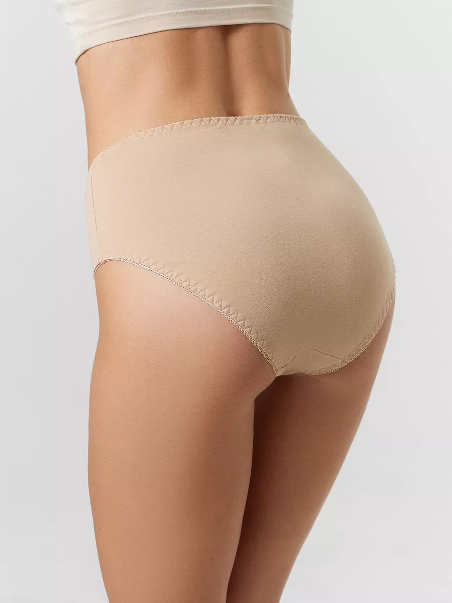 Трусы 5 шт Mark Formelle (Марк Формэль) 412075-5/обжаренный миндаль - фото 5