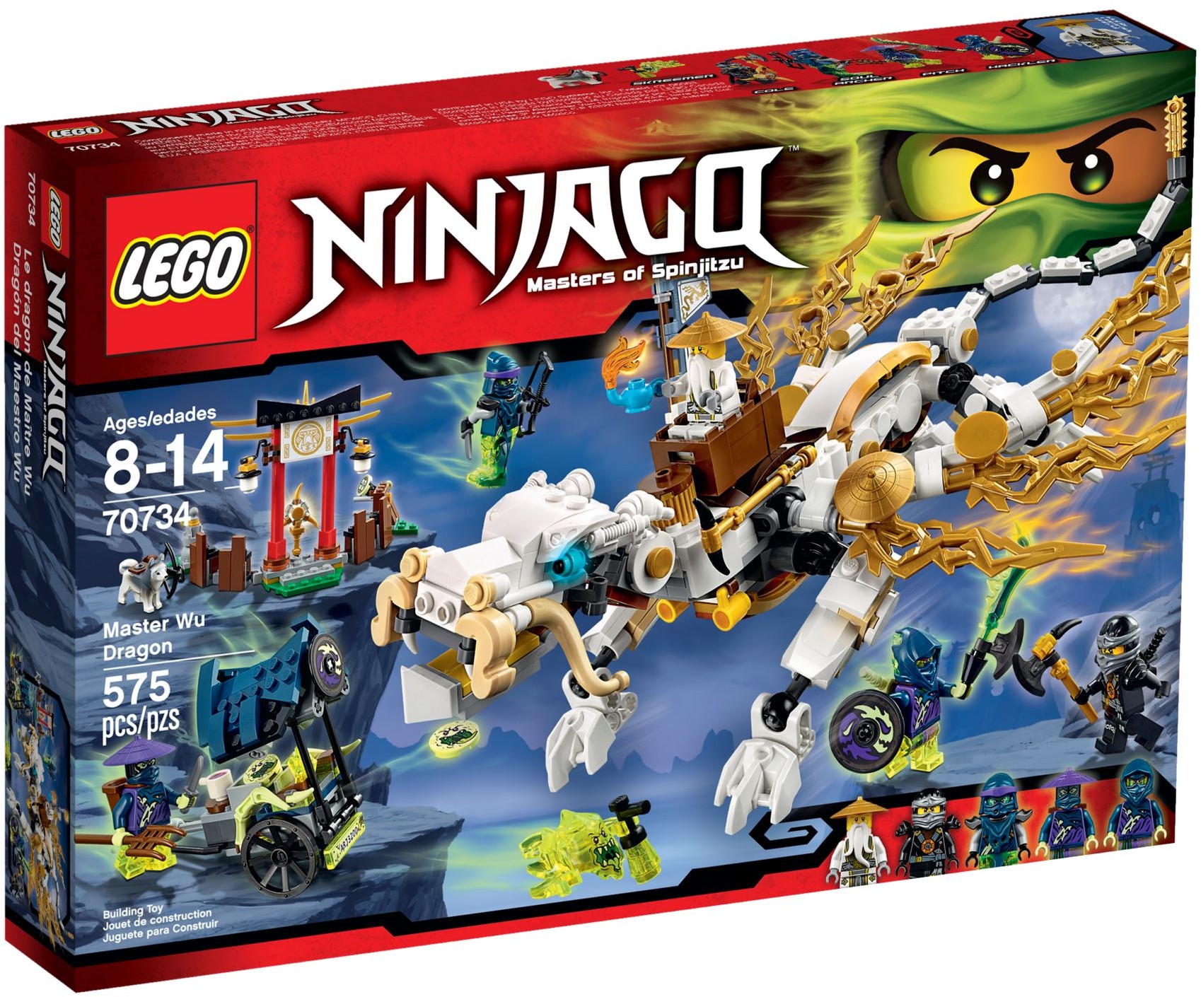 Конструктор LEGO NINJAGO 70734 575 дет. - фото 1