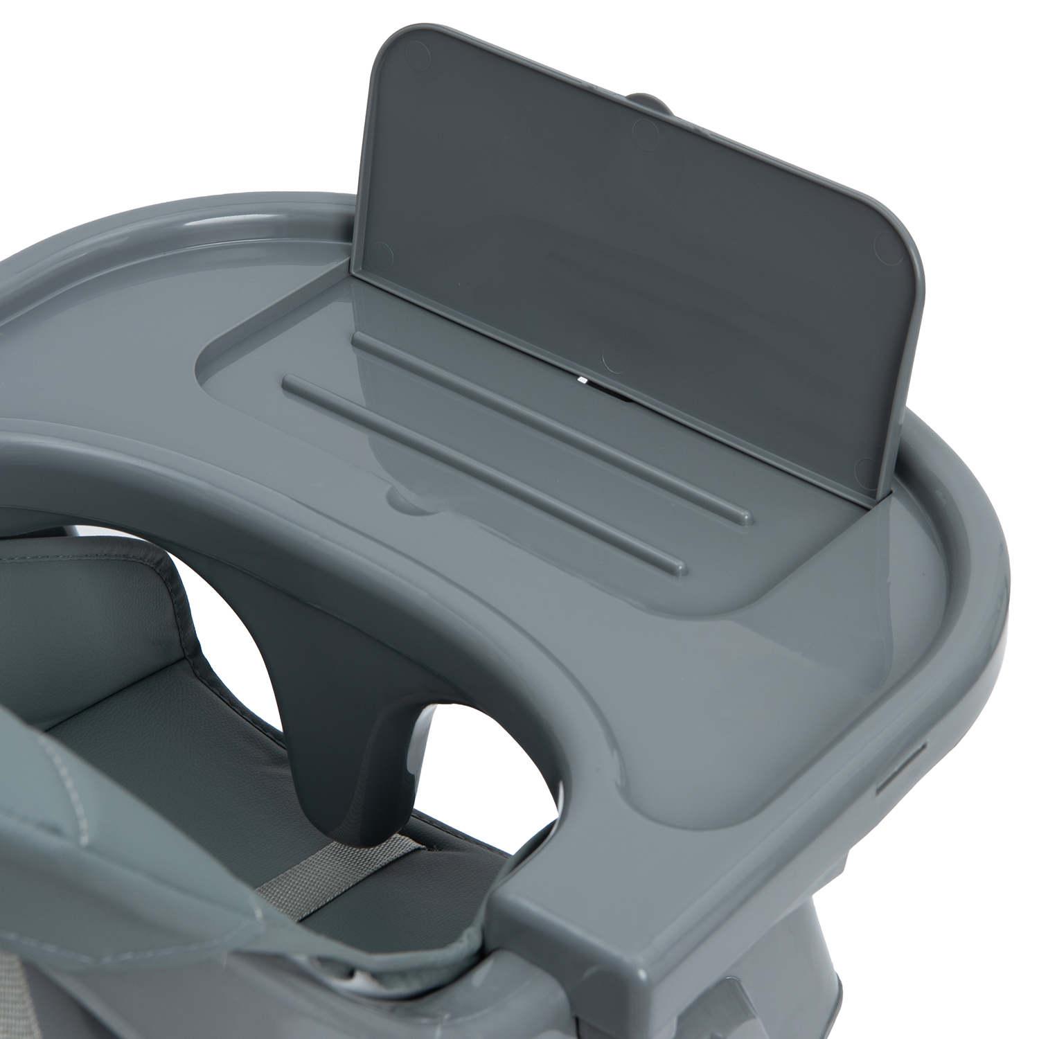 Стульчик для кормления BabyGo Bueno New серый - фото 7